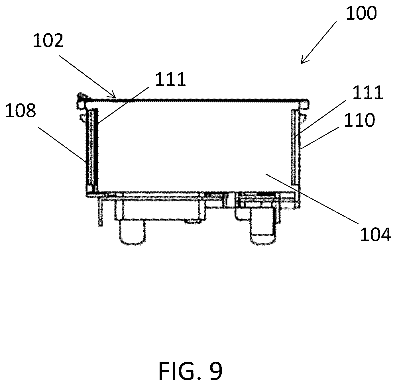 Patent US12592529 Figure 7 – Combination outlet assembly and power distribution unit including the same