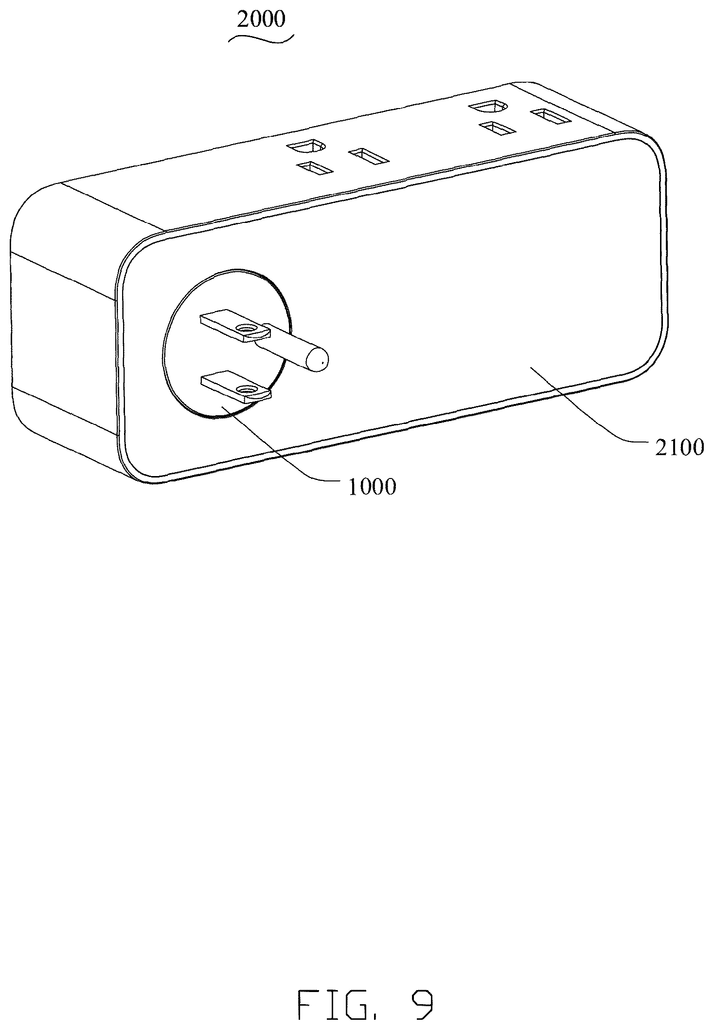 Patent US12592531 Figure 5 – Power plug and conversion socket
