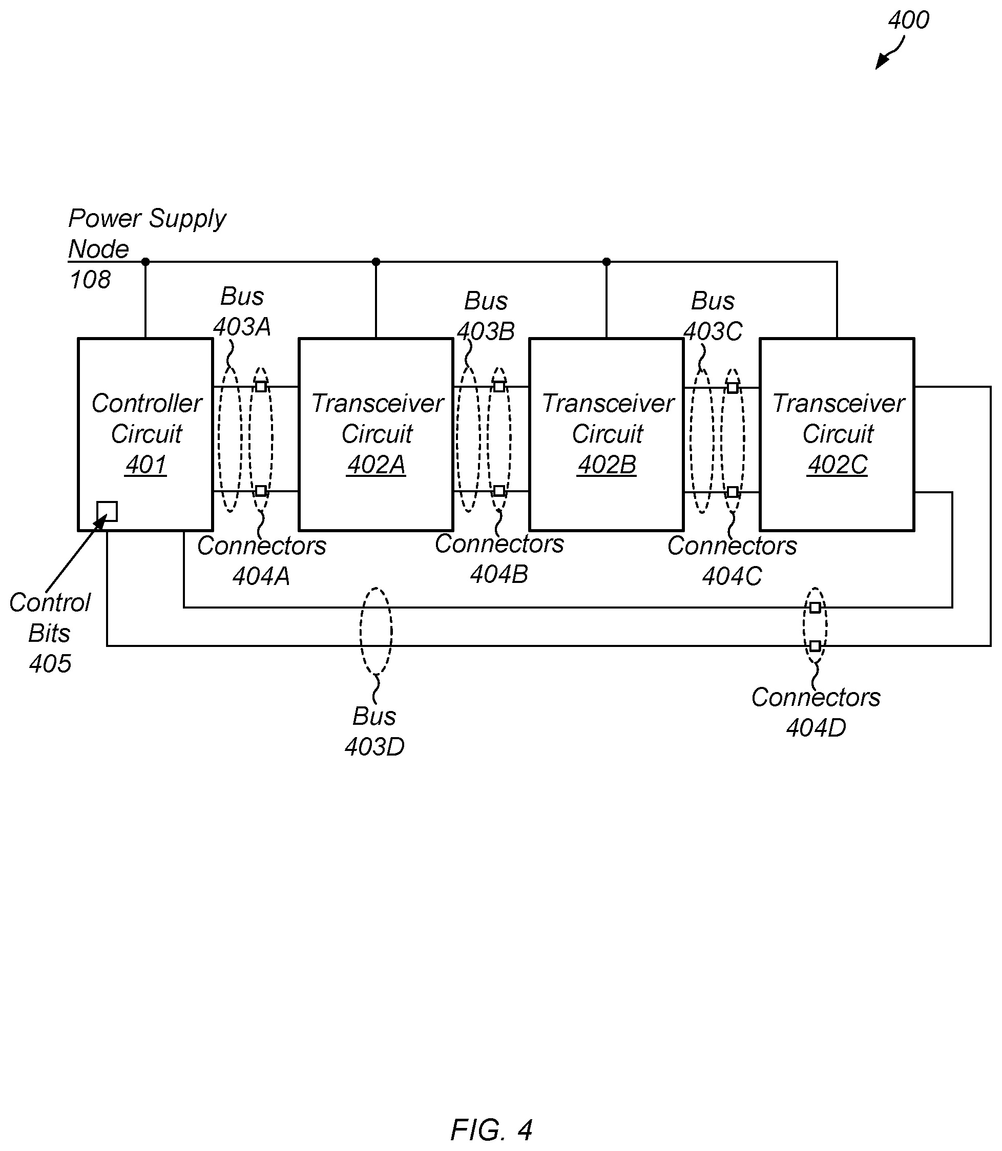 Patent US12592532 Figure 4 – Contact cleaning for differential communication systems