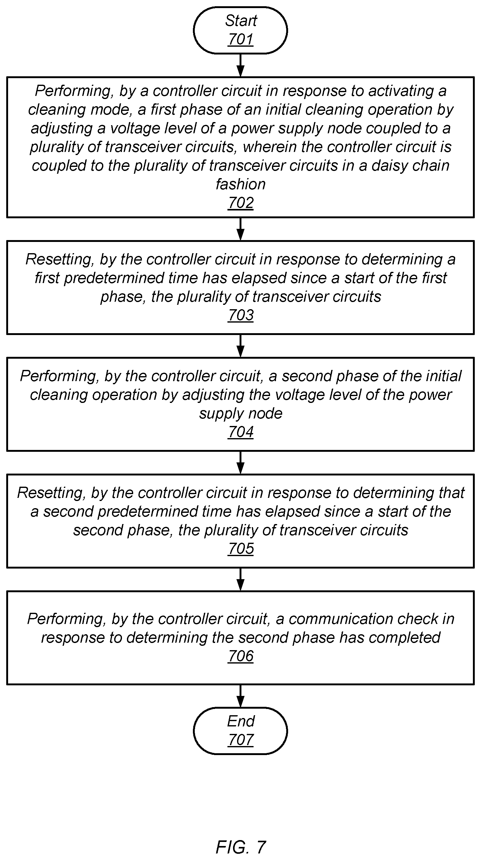 Patent US12592532 Figure 7 – Contact cleaning for differential communication systems