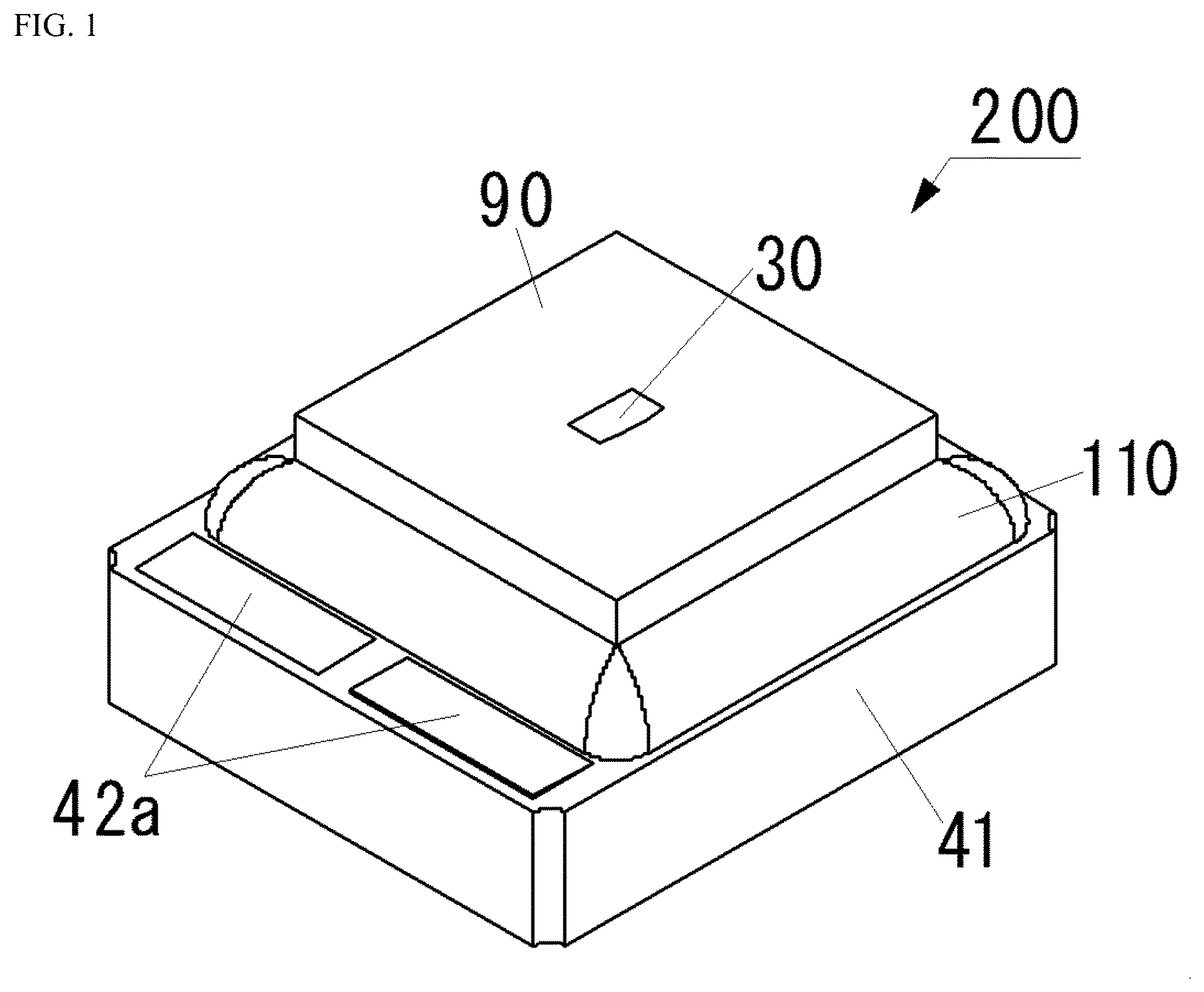 Patent US12592539 — Light emitting device — Figure 1