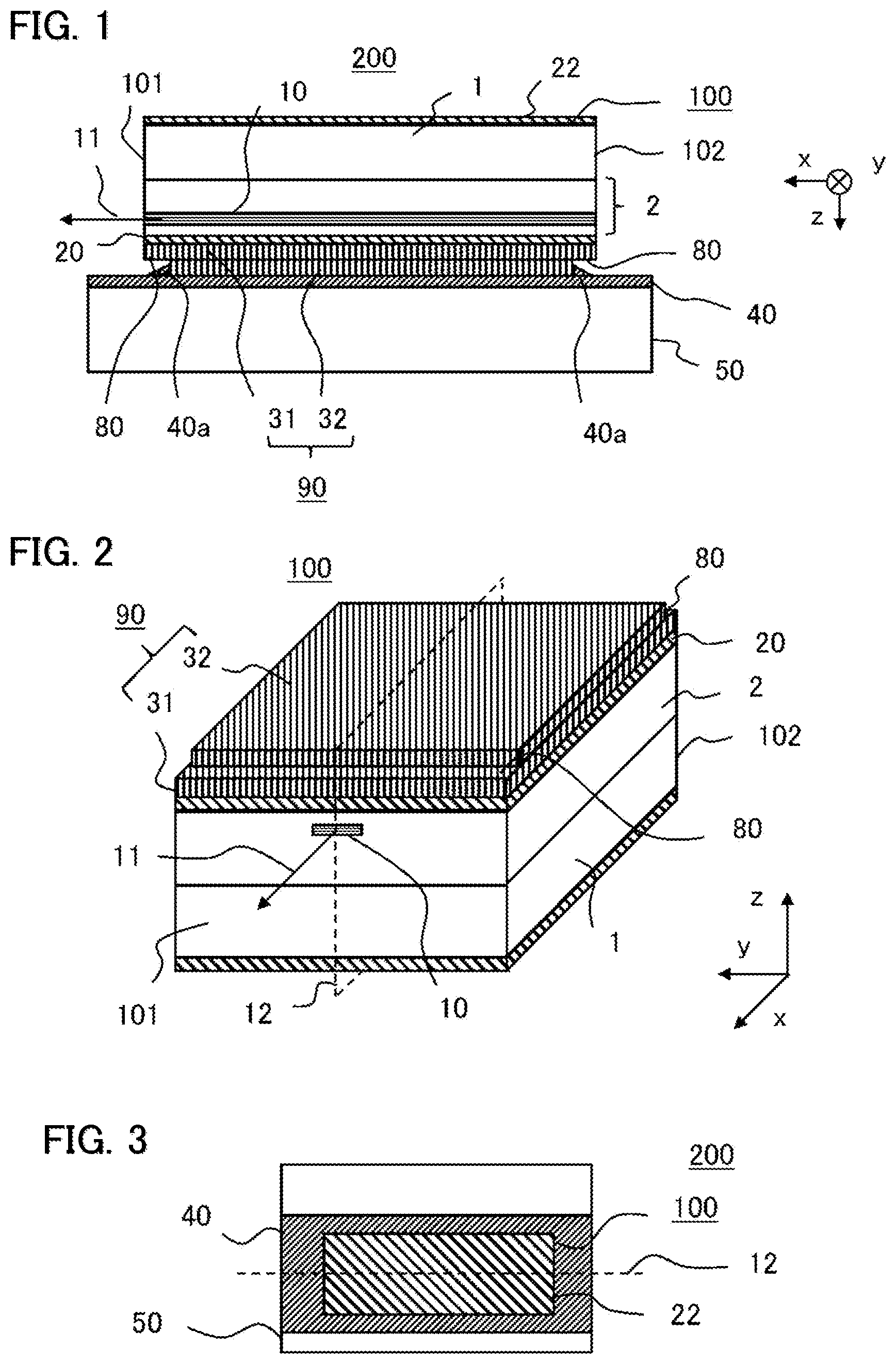 Patent US12592540 — Semiconductor laser and semiconductor laser device — Figure 1