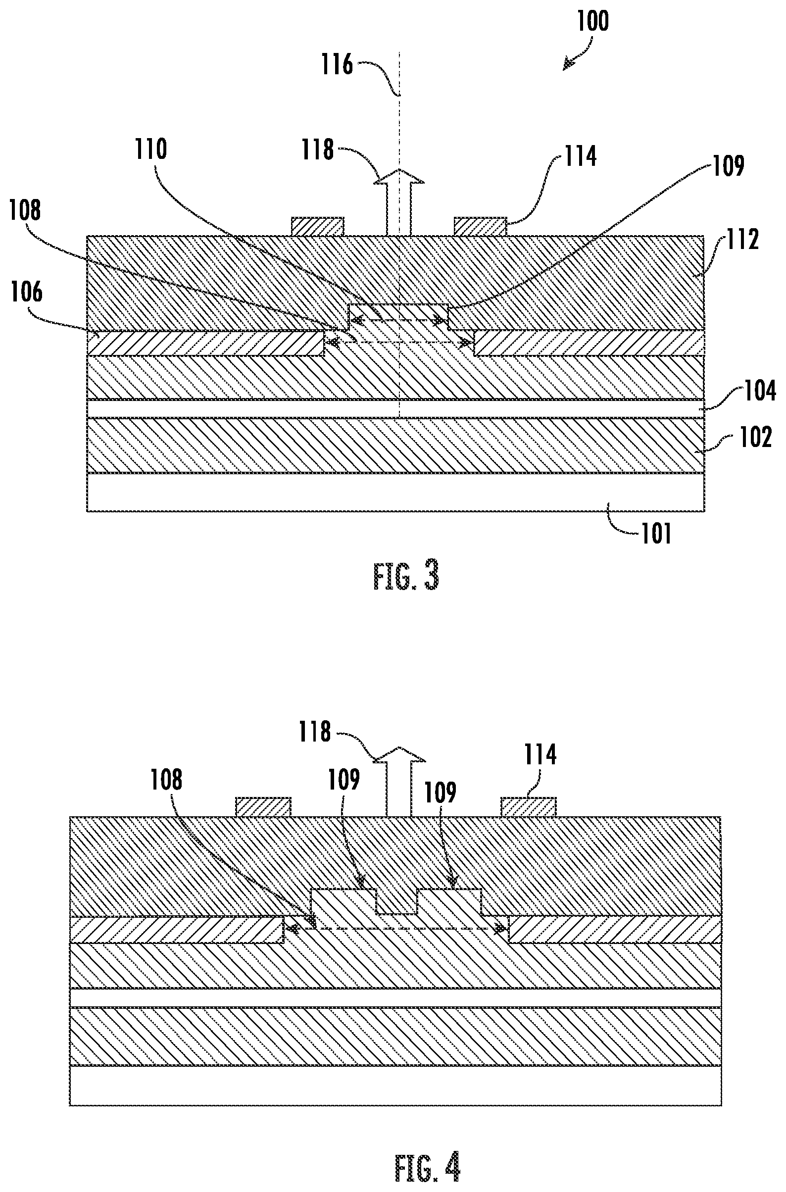 Patent US12592544 Figure 3 – Vertical-cavity surface-emitting laser (VCSEL) having separate electrical and optical confinement