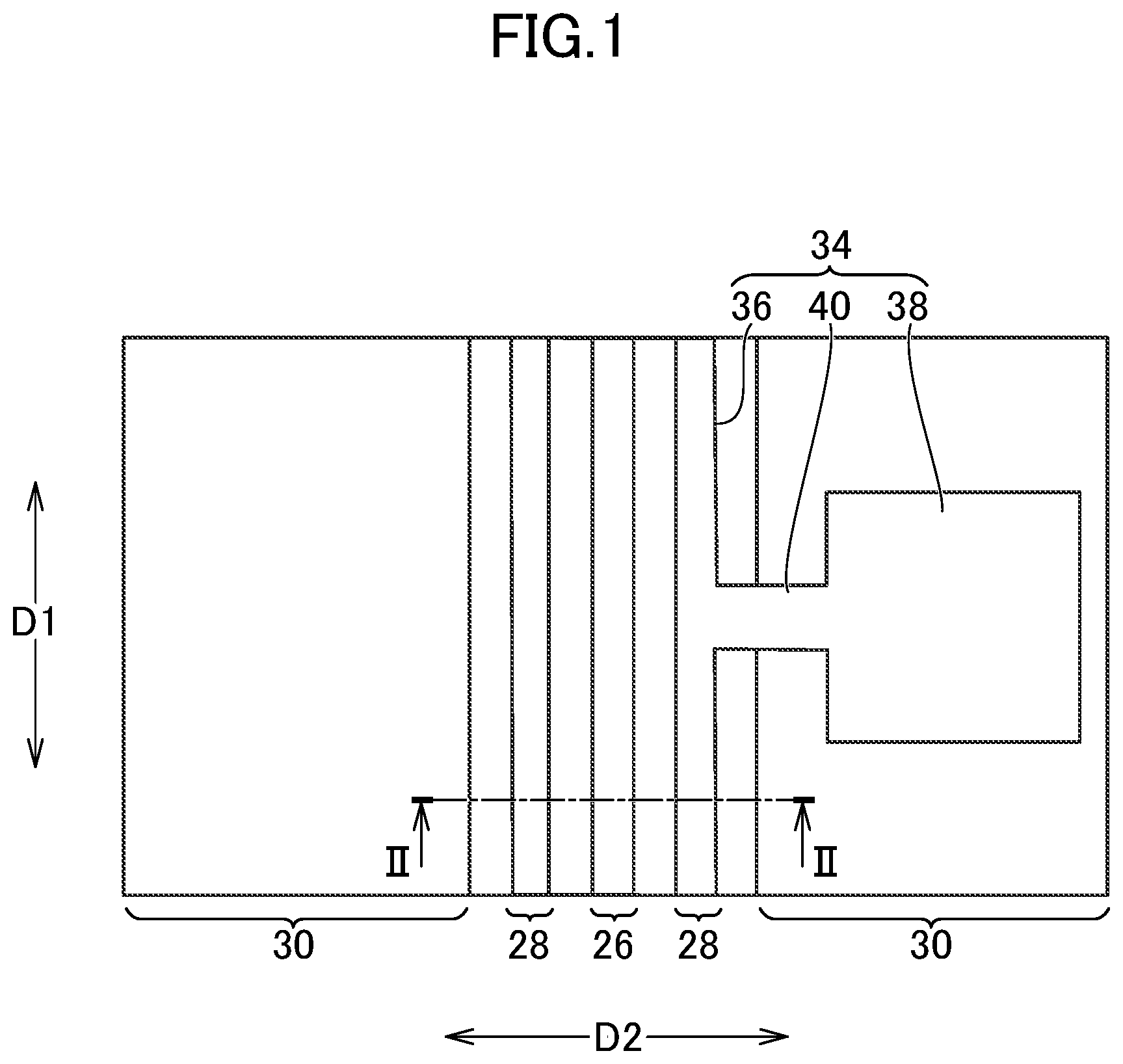 Patent US12592545 — Ridge type semiconductor optical device — Figure 1