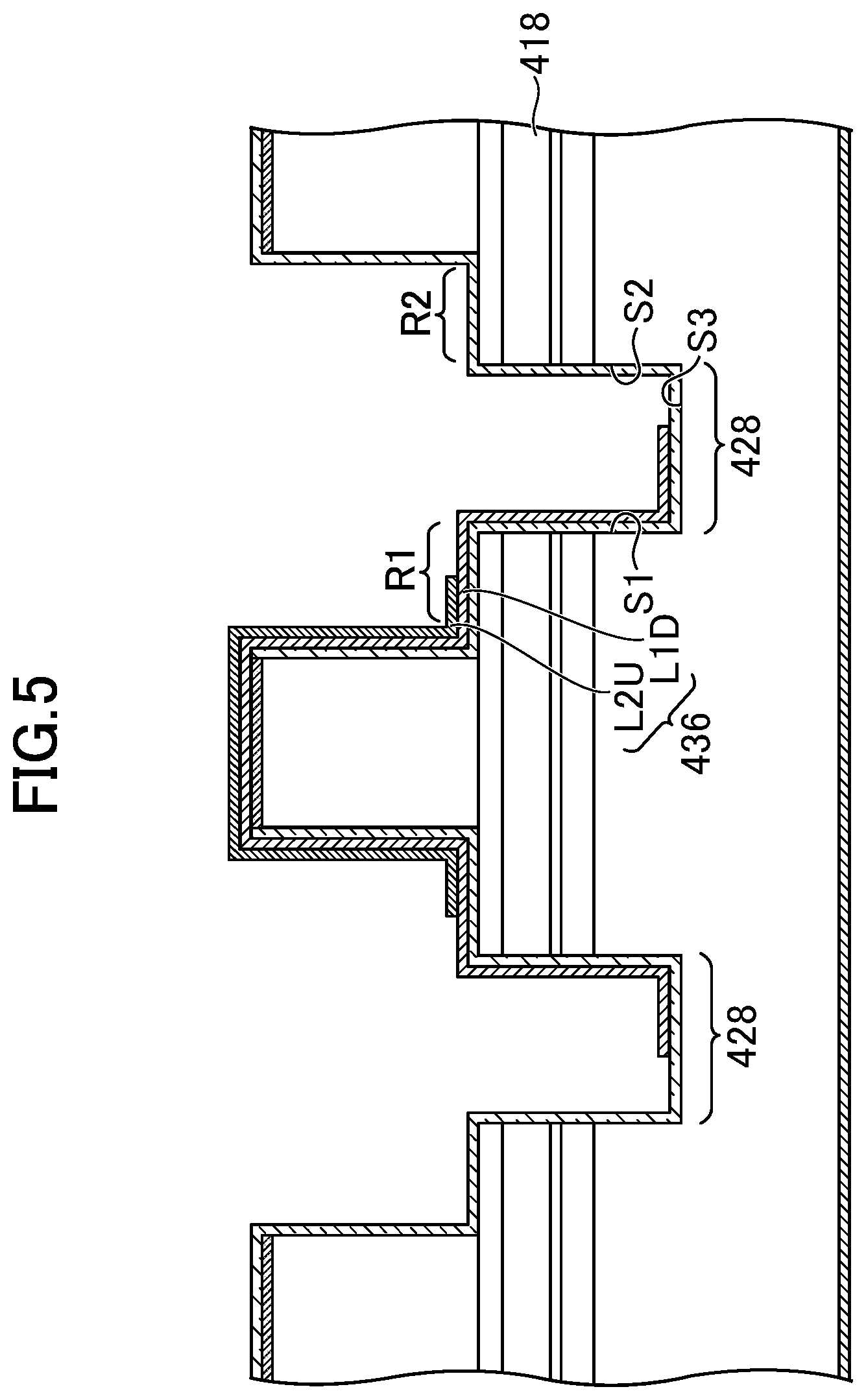 Patent US12592545 Figure 5 – Ridge type semiconductor optical device