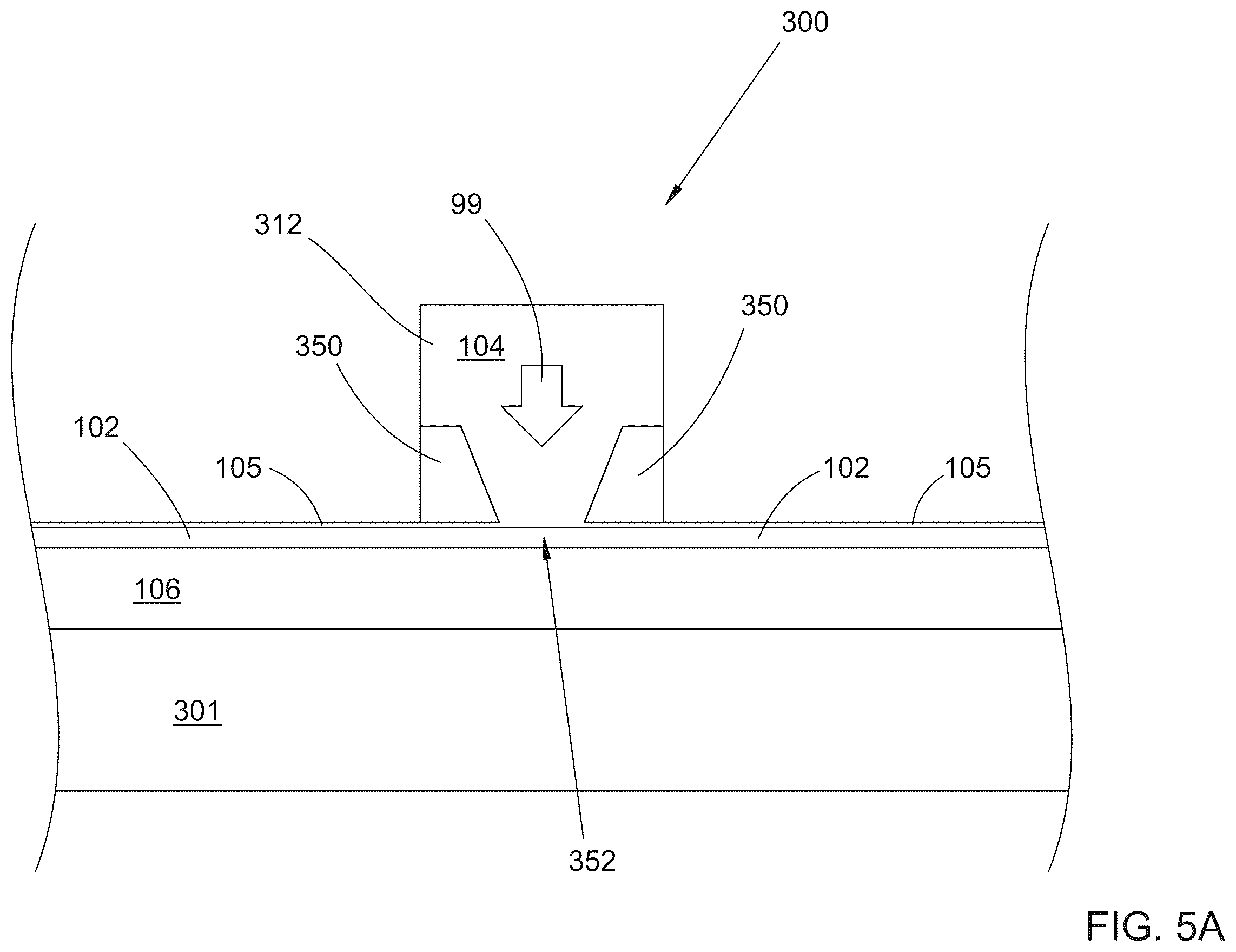 Patent US12592546 Figure 5 – Semiconductor waveguide optical gain device with lateral current confinement
