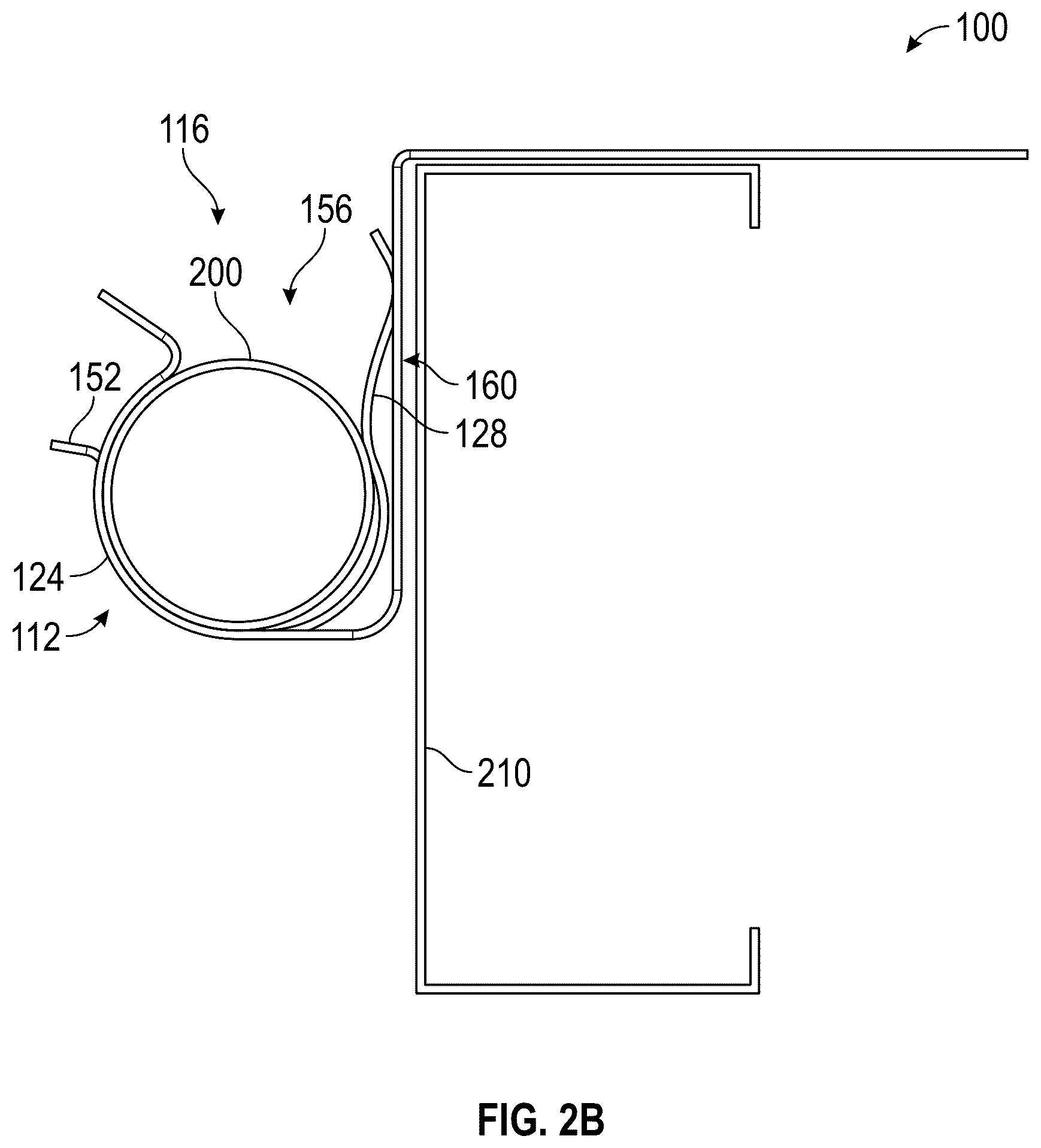 Patent US12592551 Figure 5 – Multi-range cable clip