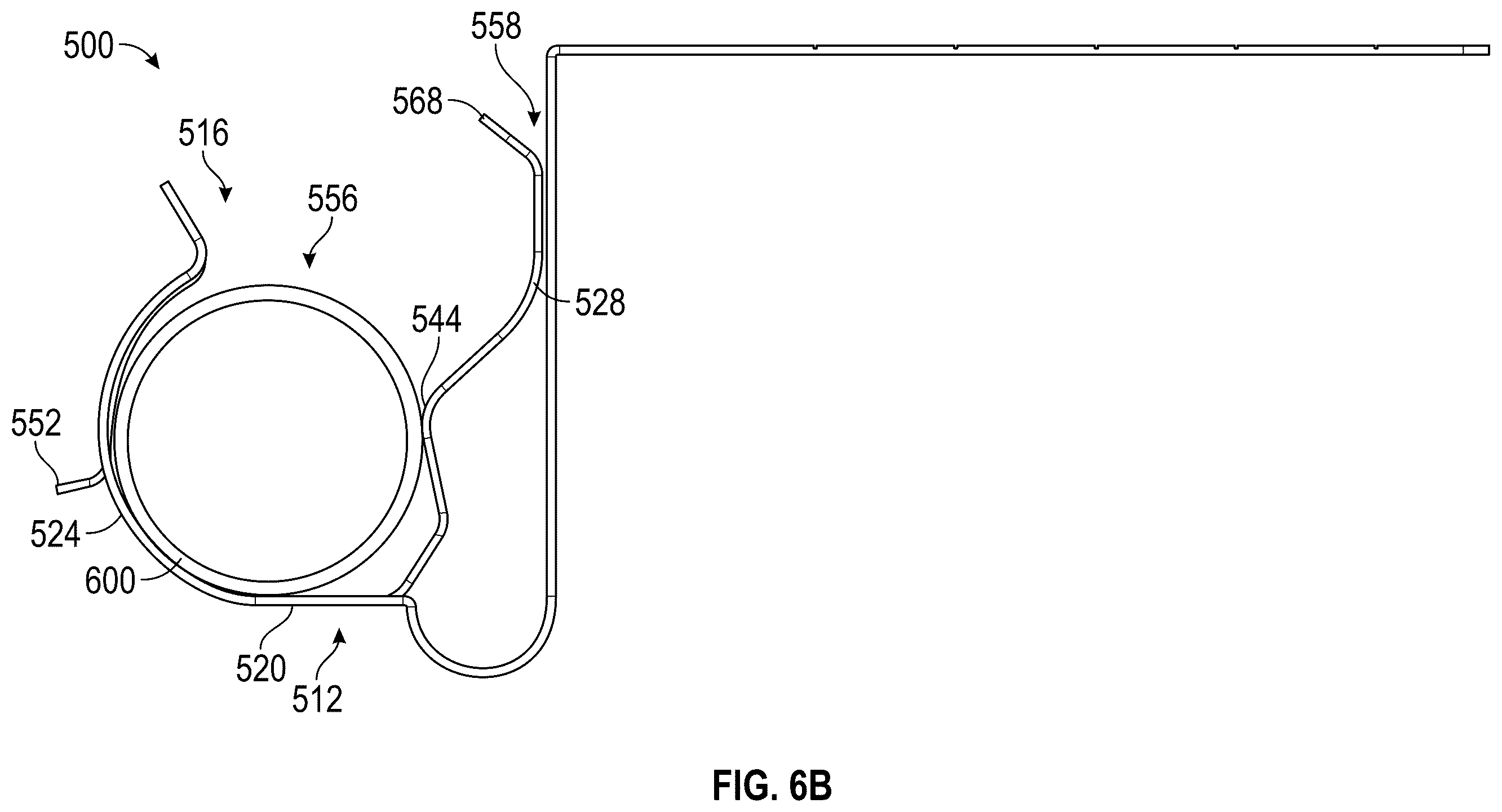 Patent US12592551 Figure 13 – Multi-range cable clip