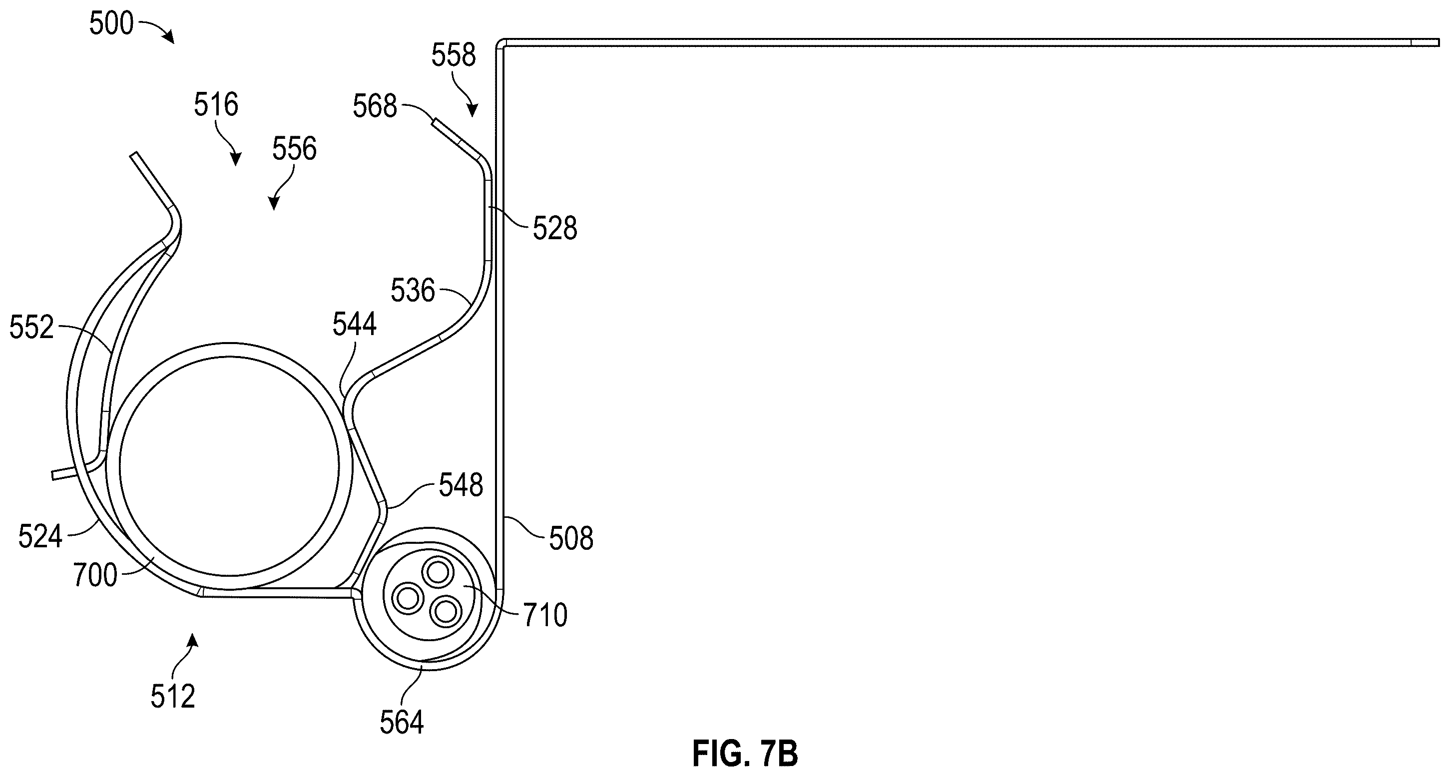 Patent US12592551 Figure 15 – Multi-range cable clip