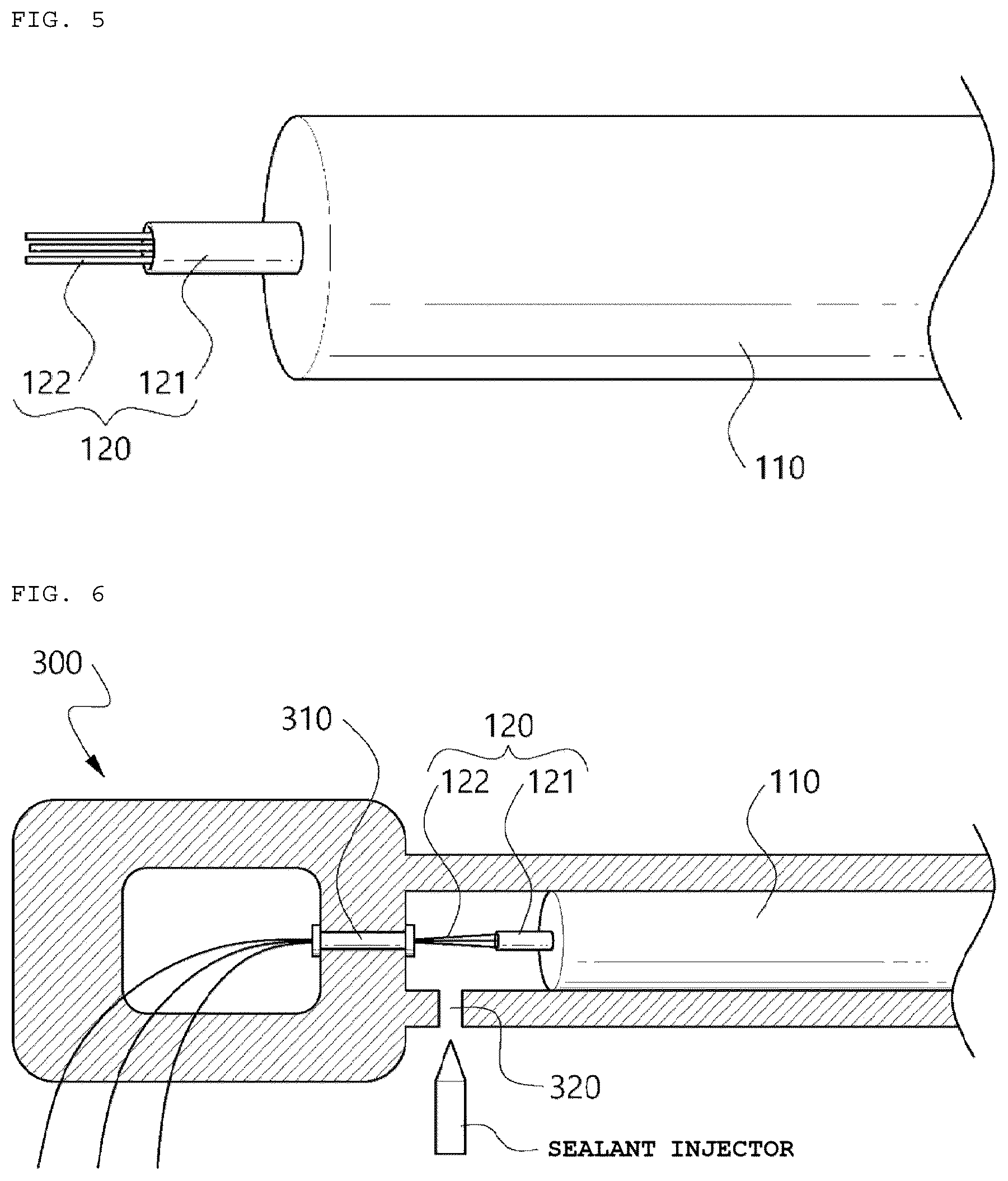 Patent US12592552 Figure 5 – Central tension line for overhead power transmission cable having damage detection function and overhead power transmission cable comprising same