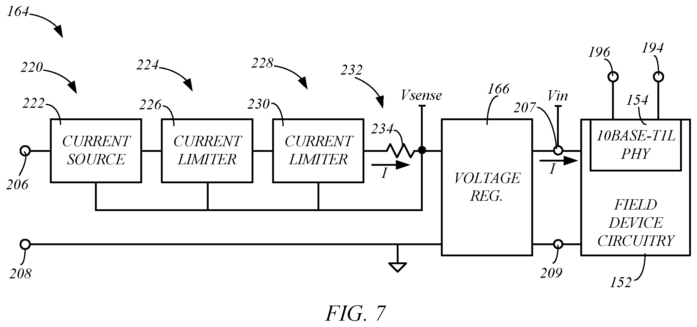 Patent US12592559 Figure 6 – Field device current limiting
