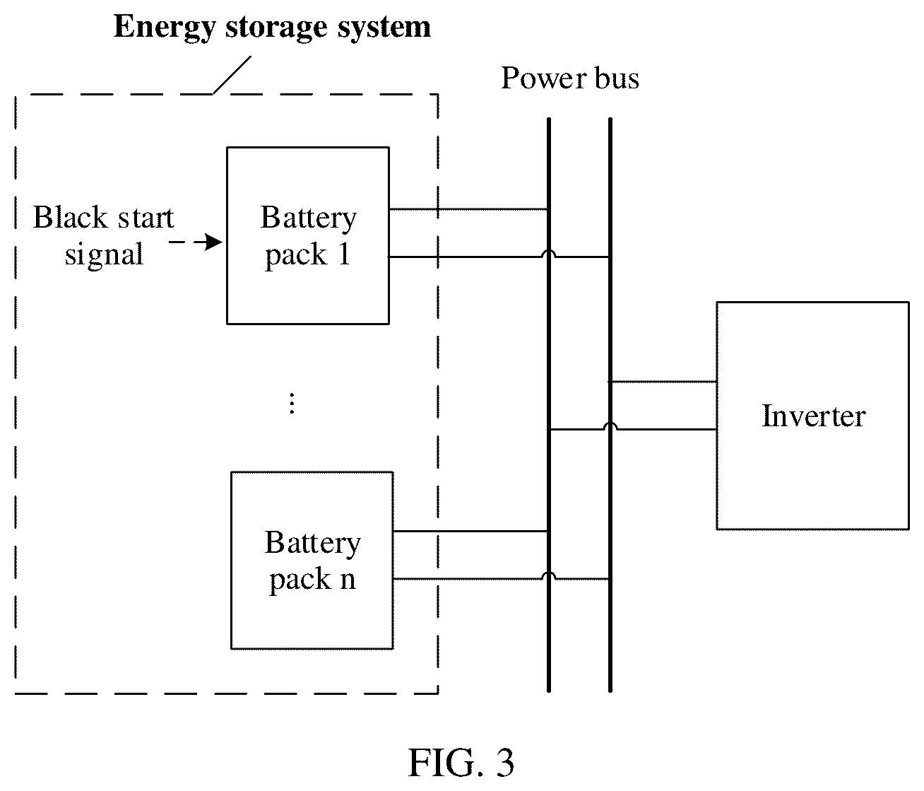 Patent US12592563 Figure 2 – Battery pack and energy storage system