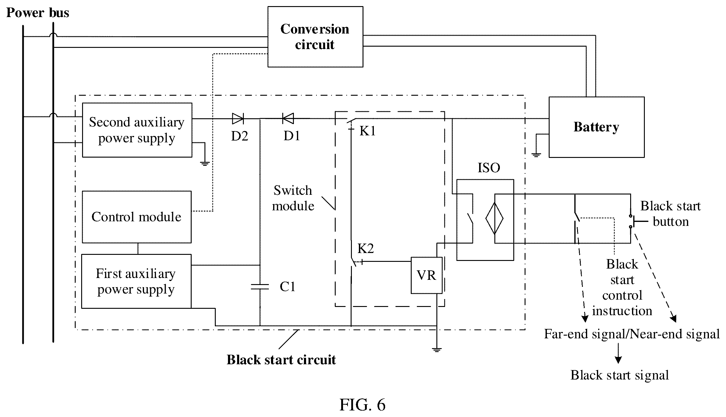 Patent US12592563 Figure 5 – Battery pack and energy storage system