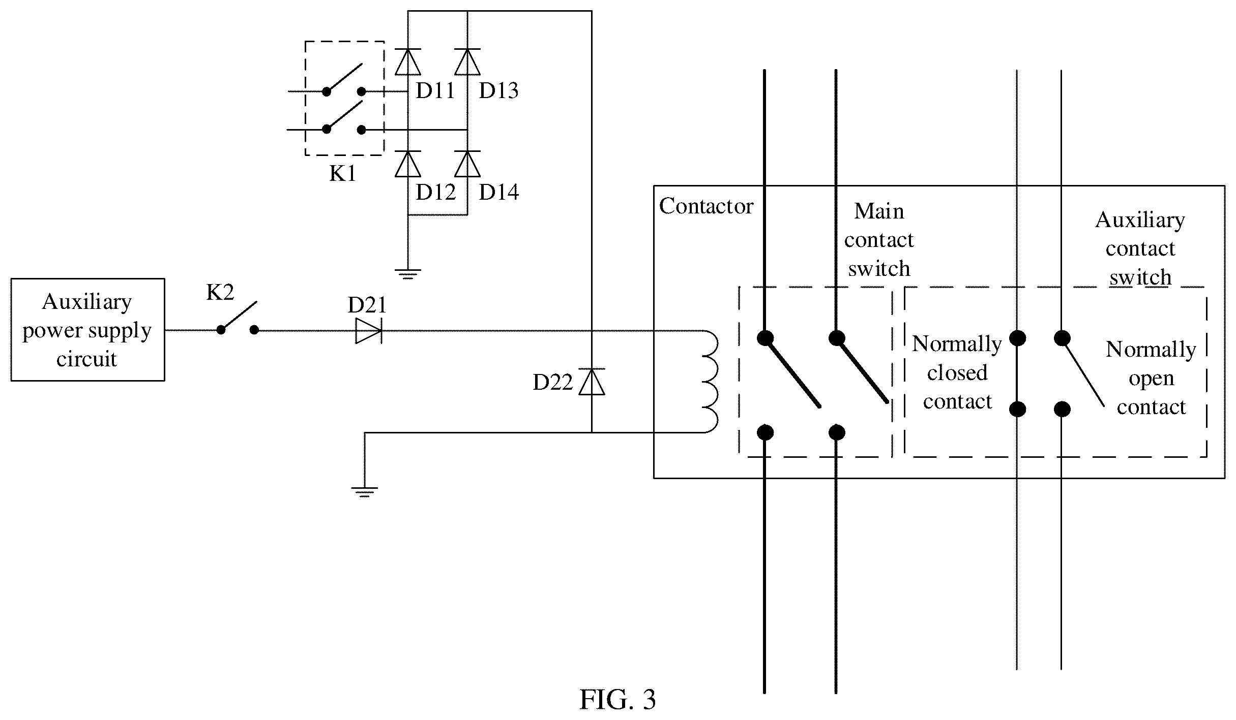 Patent US12592565 Figure 3 – Backup apparatus and power converter