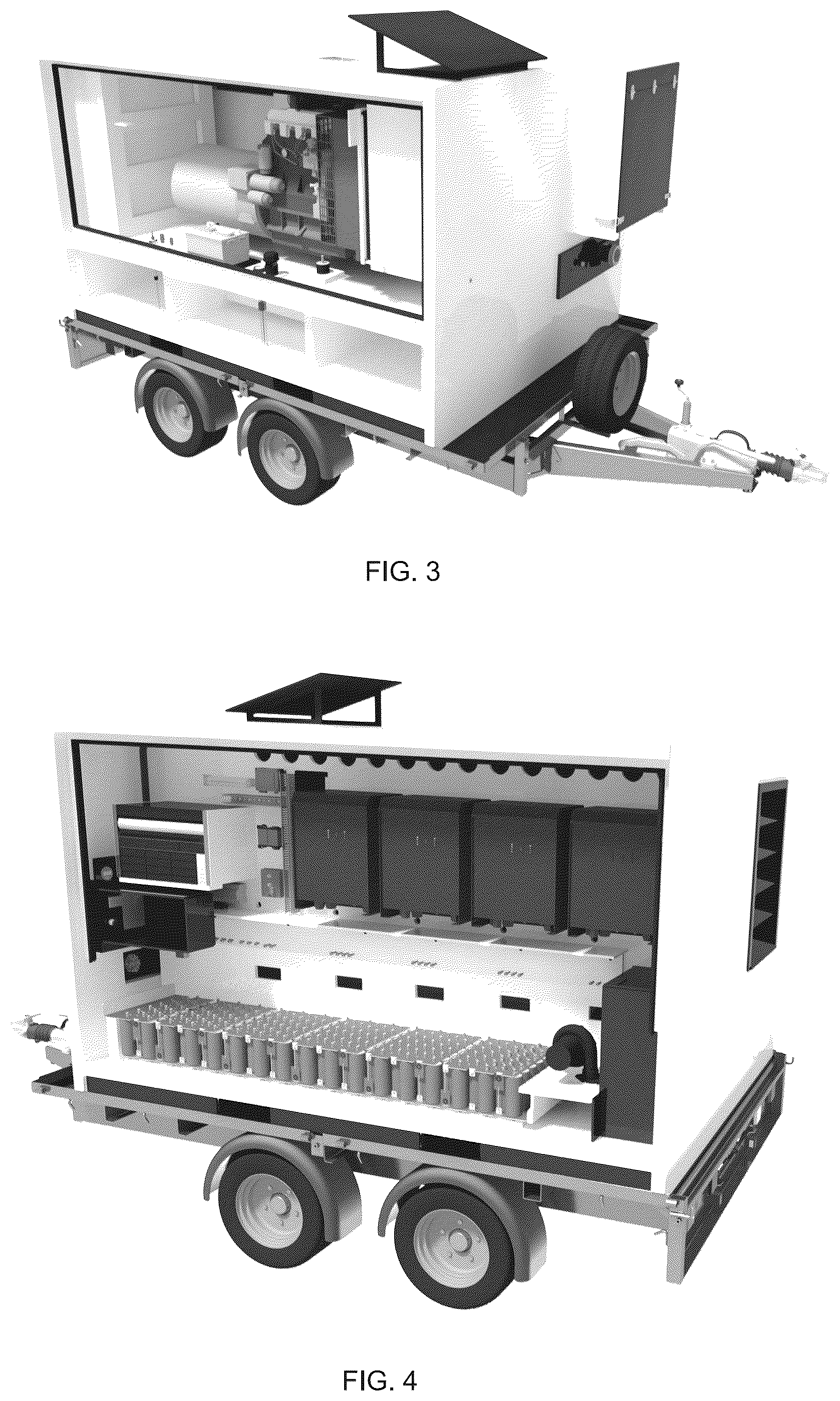Patent US12592569 Figure 5 – Mobile hybrid generator system for providing electrical power