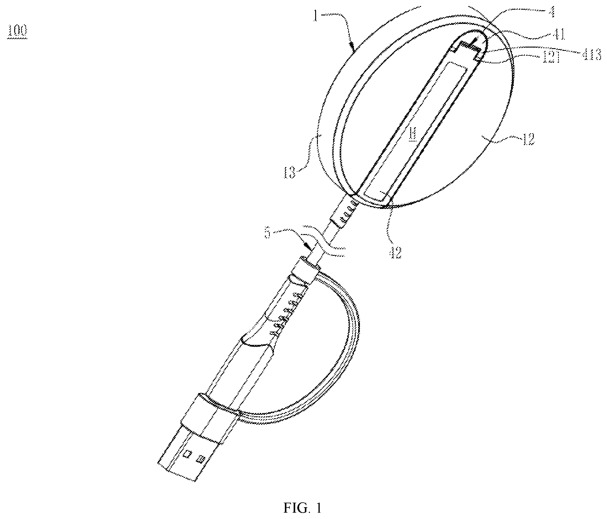 Patent US12592585 Figure 1 – Wireless charger