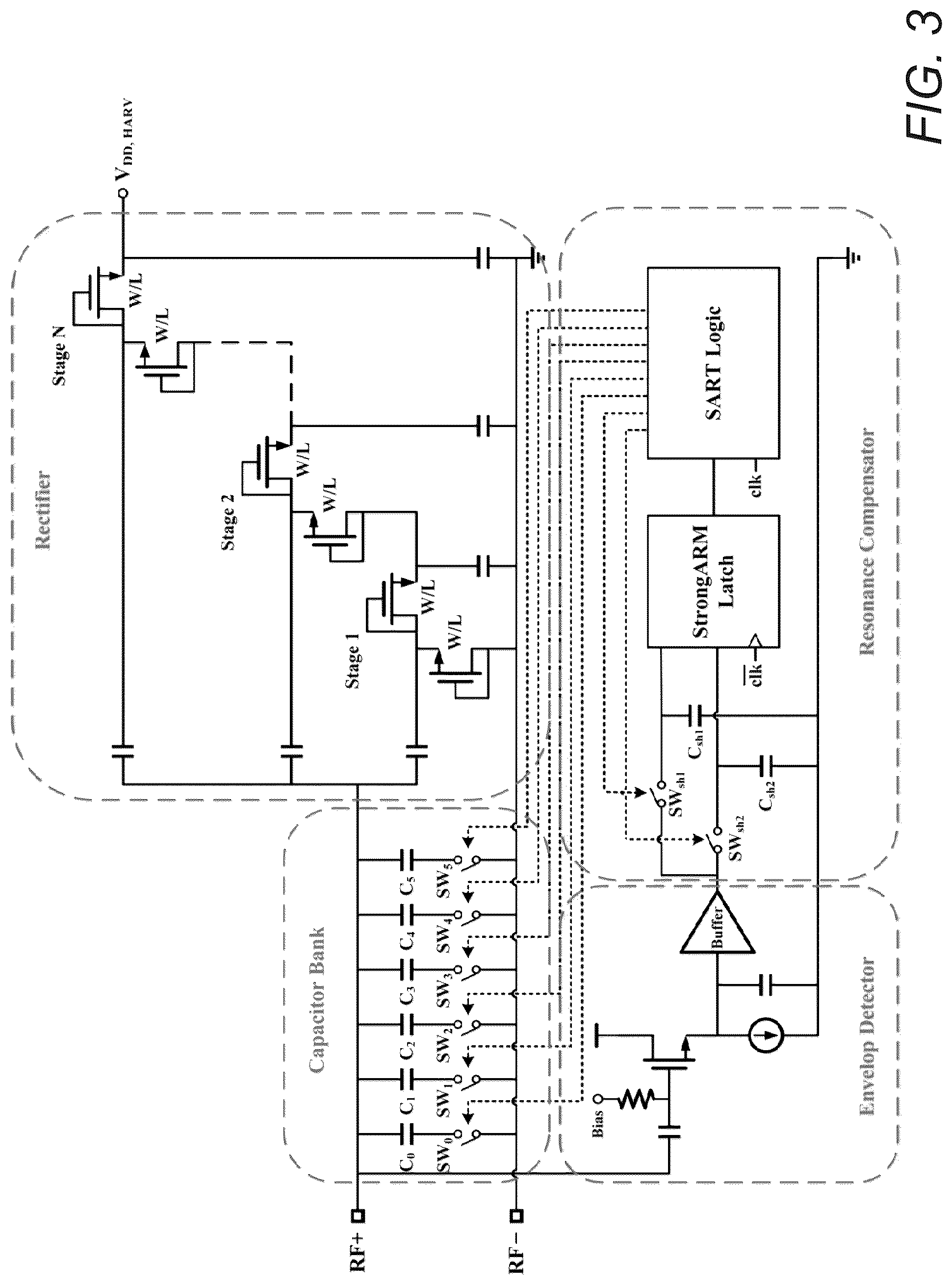 Patent US12592586 Figure 3 – Apparatus and methods for real-time resonance adaptation for power receiver
