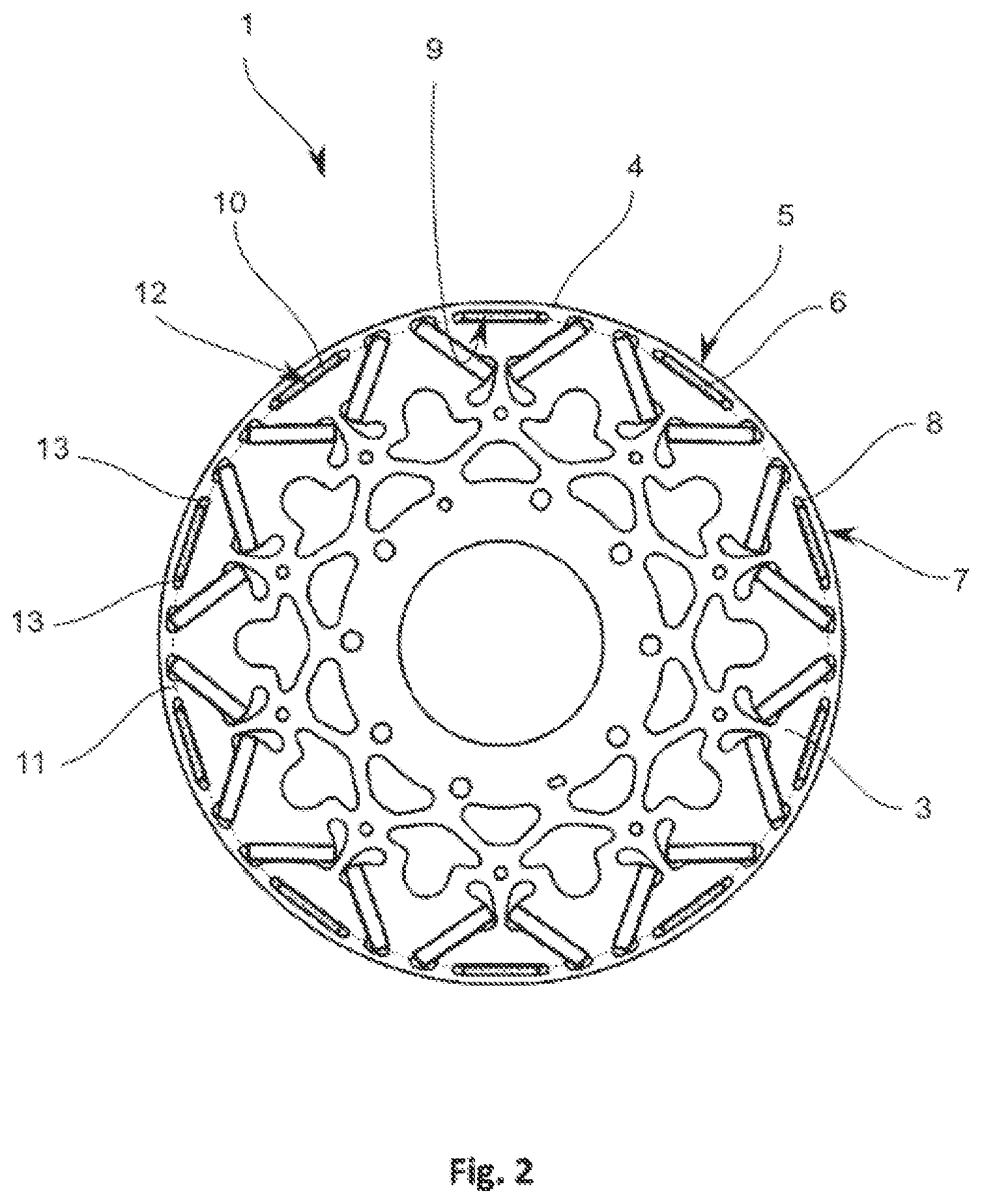 Patent US12592593 Figure 2 – Rotor, method for manufacturing a rotor, and electric machine