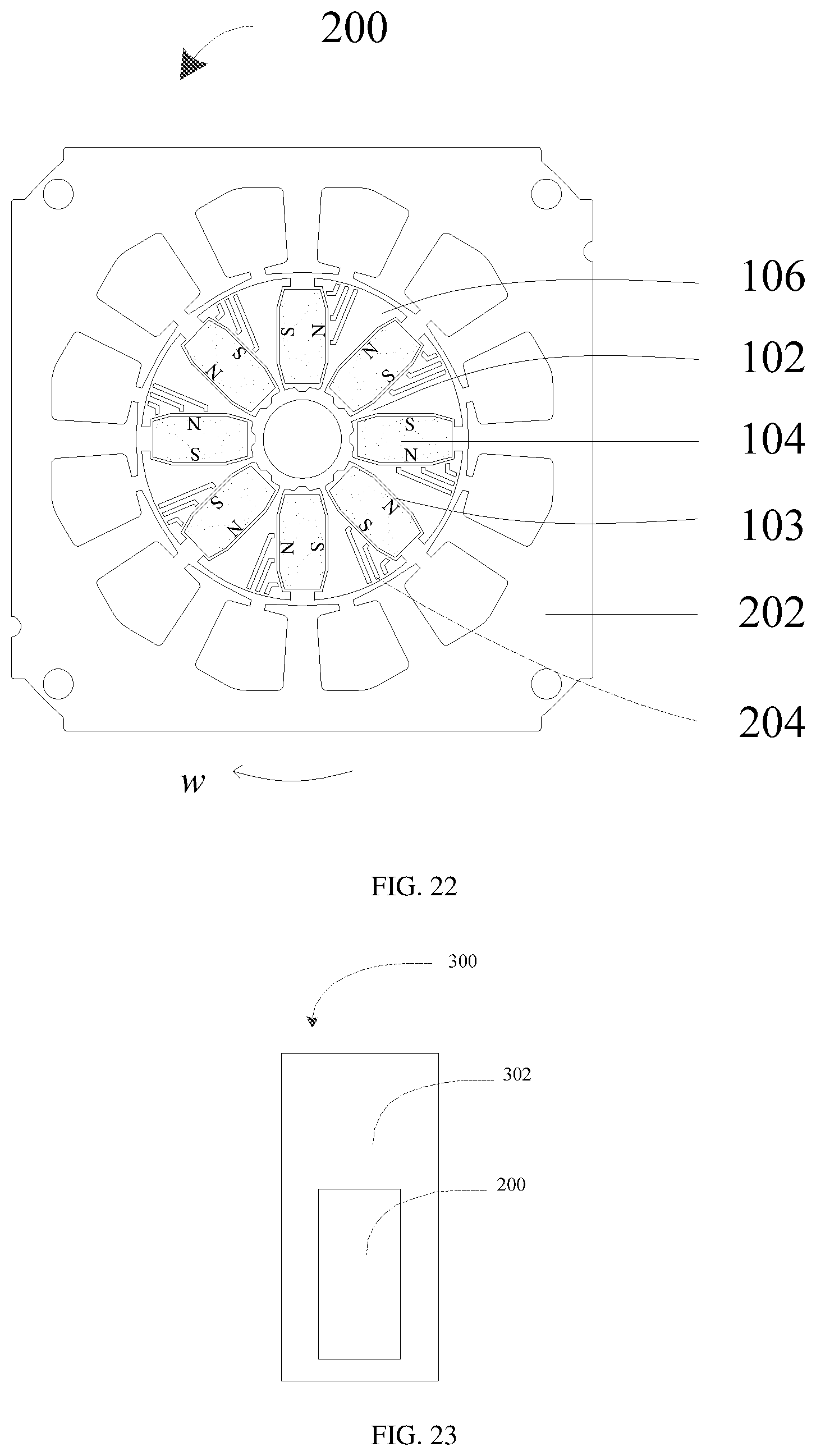 Patent US12592594 Figure 15 – Rotor structure, motor structure, and laundry treatment device