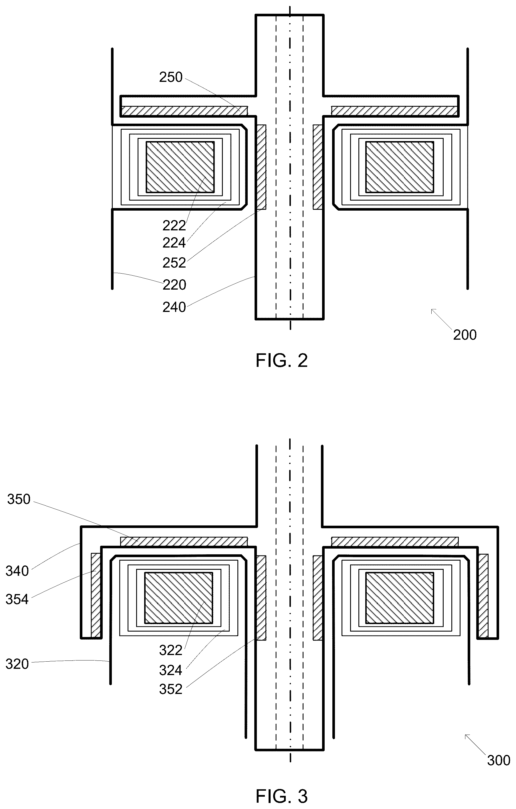 Patent US12592595 Figure 4 – Electric motor with axial and radial permanent magnets