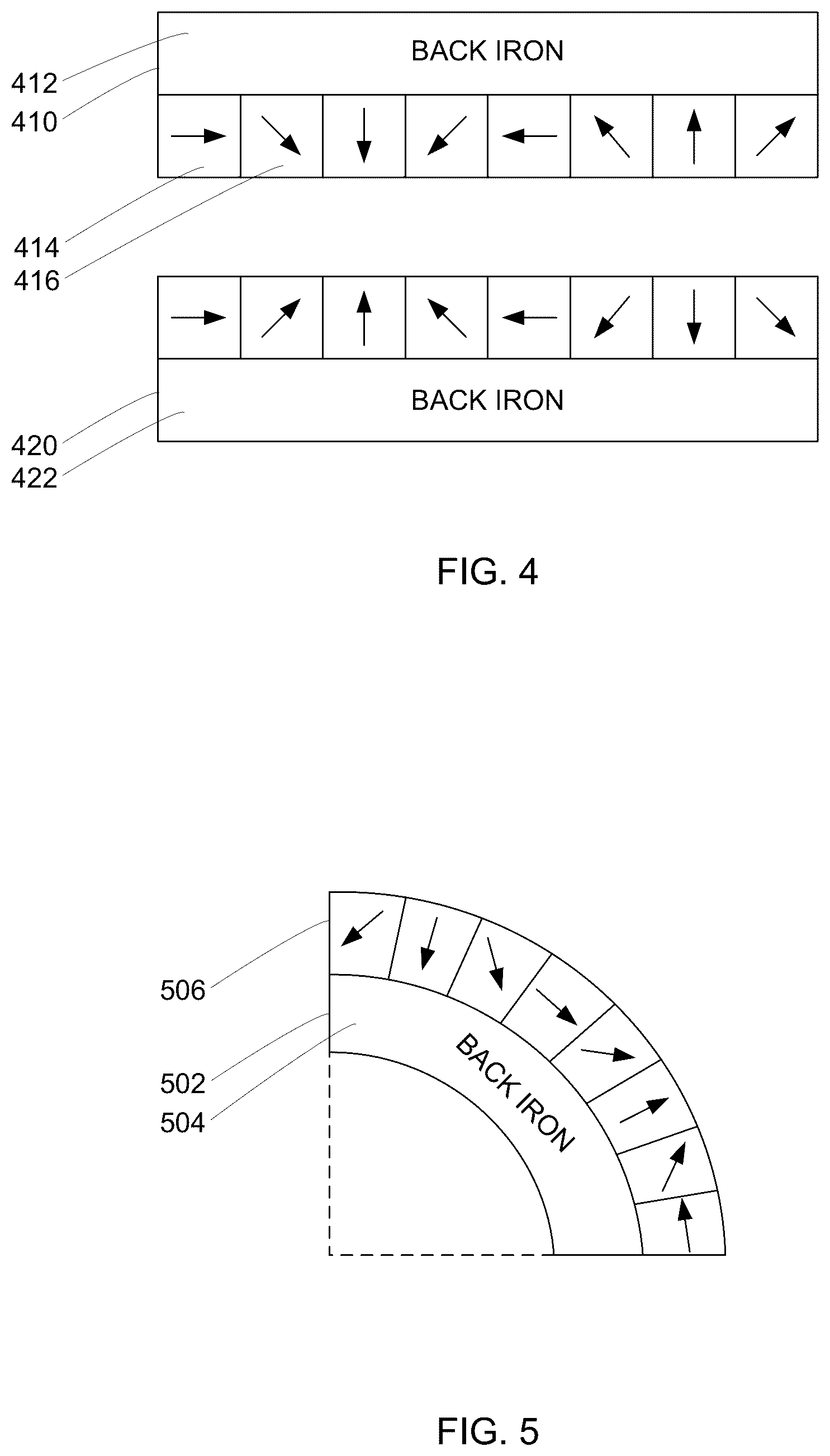 Patent US12592595 Figure 5 – Electric motor with axial and radial permanent magnets