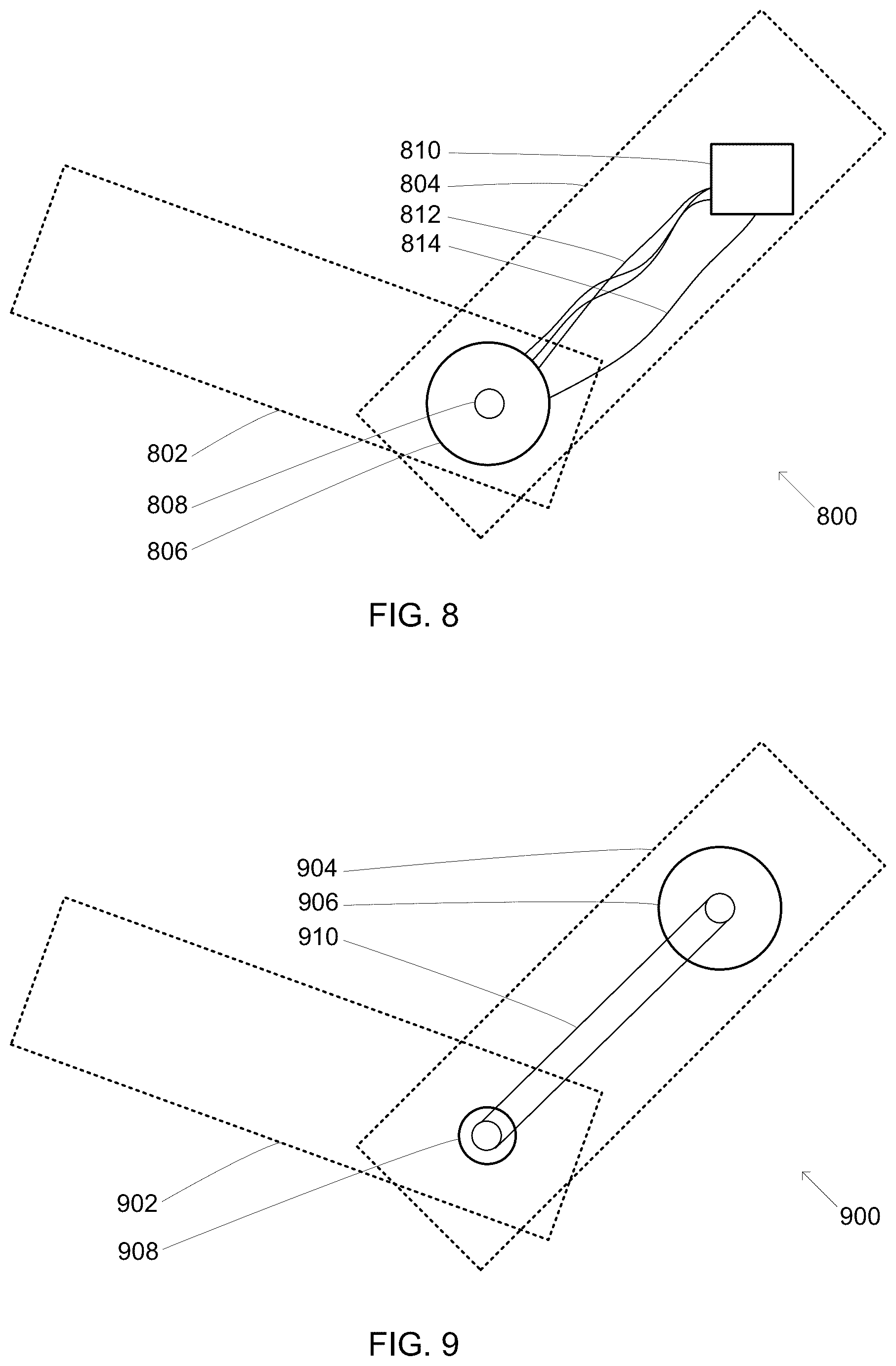 Patent US12592595 Figure 8 – Electric motor with axial and radial permanent magnets