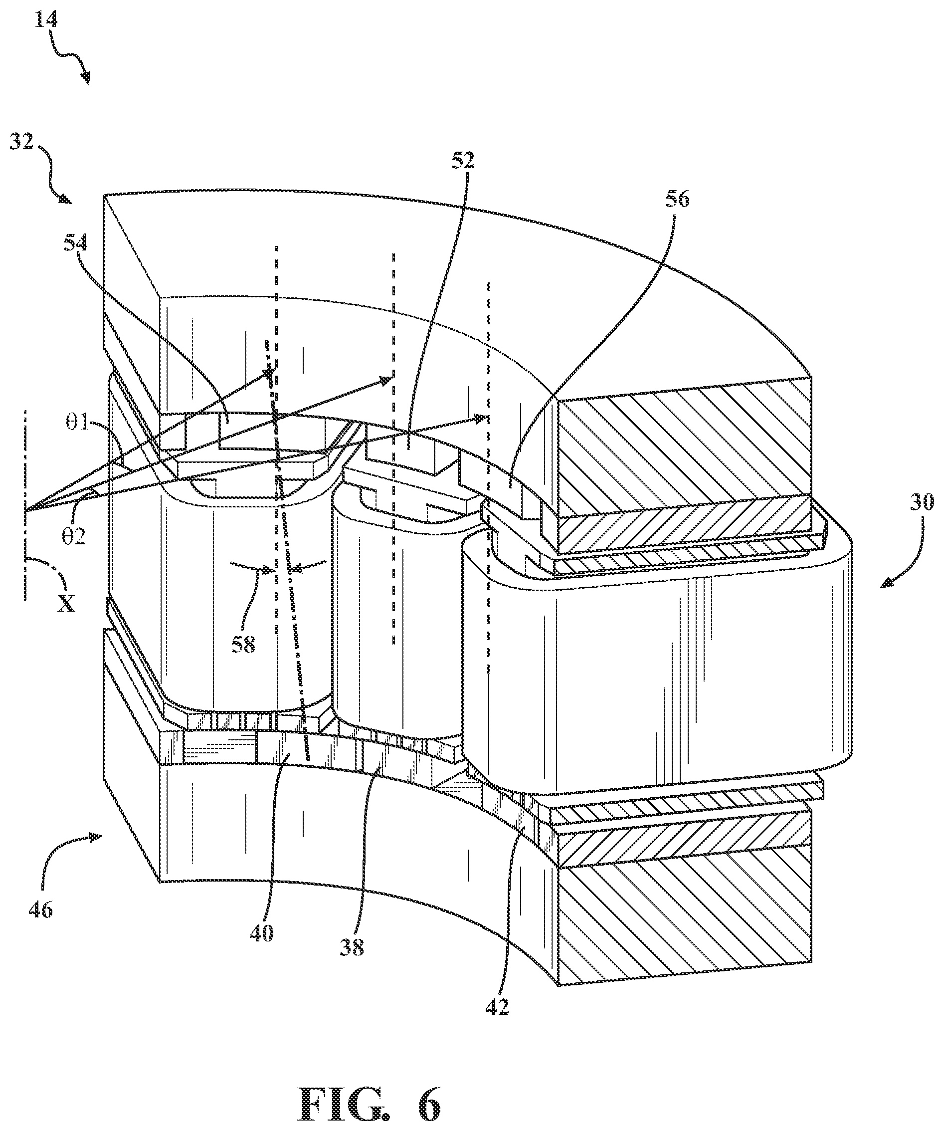 Patent US12592596 Figure 6 – Reluctance assisted axial flux electric motor