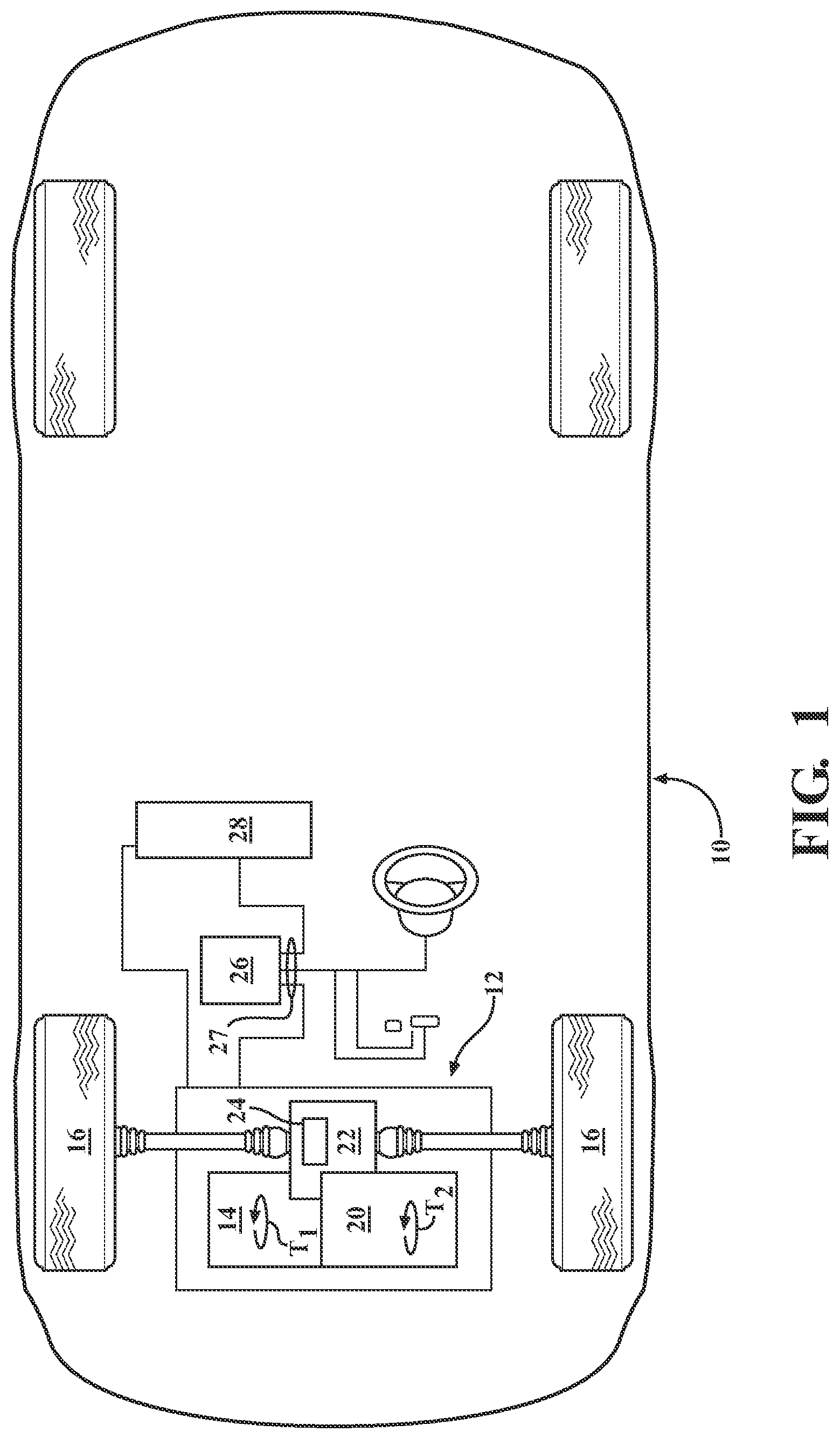 Patent US12592597 Figure 1 – Selective permeability rotor structure for interior permanent magnet machine