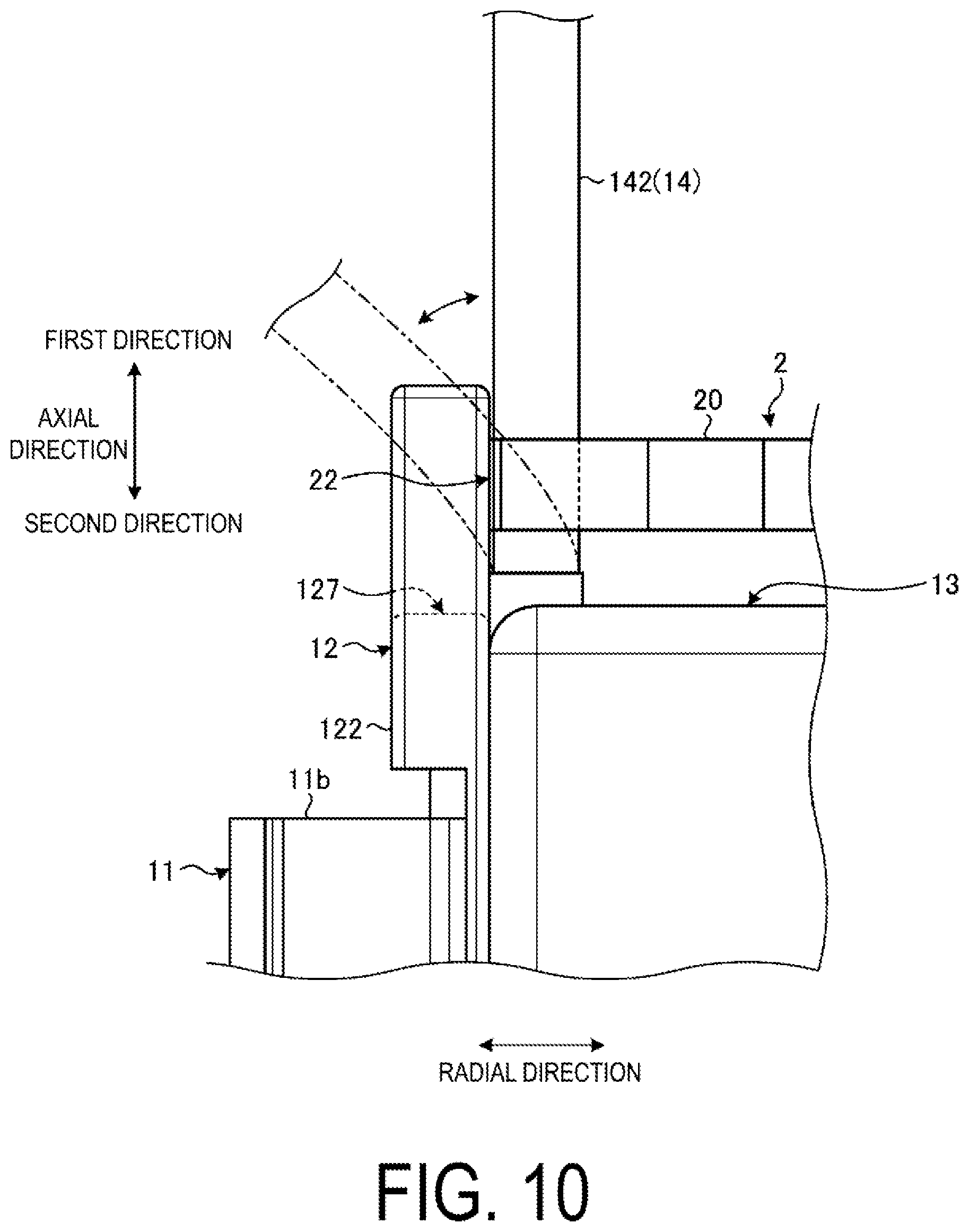 Patent US12592600 Figure 10 – Motor