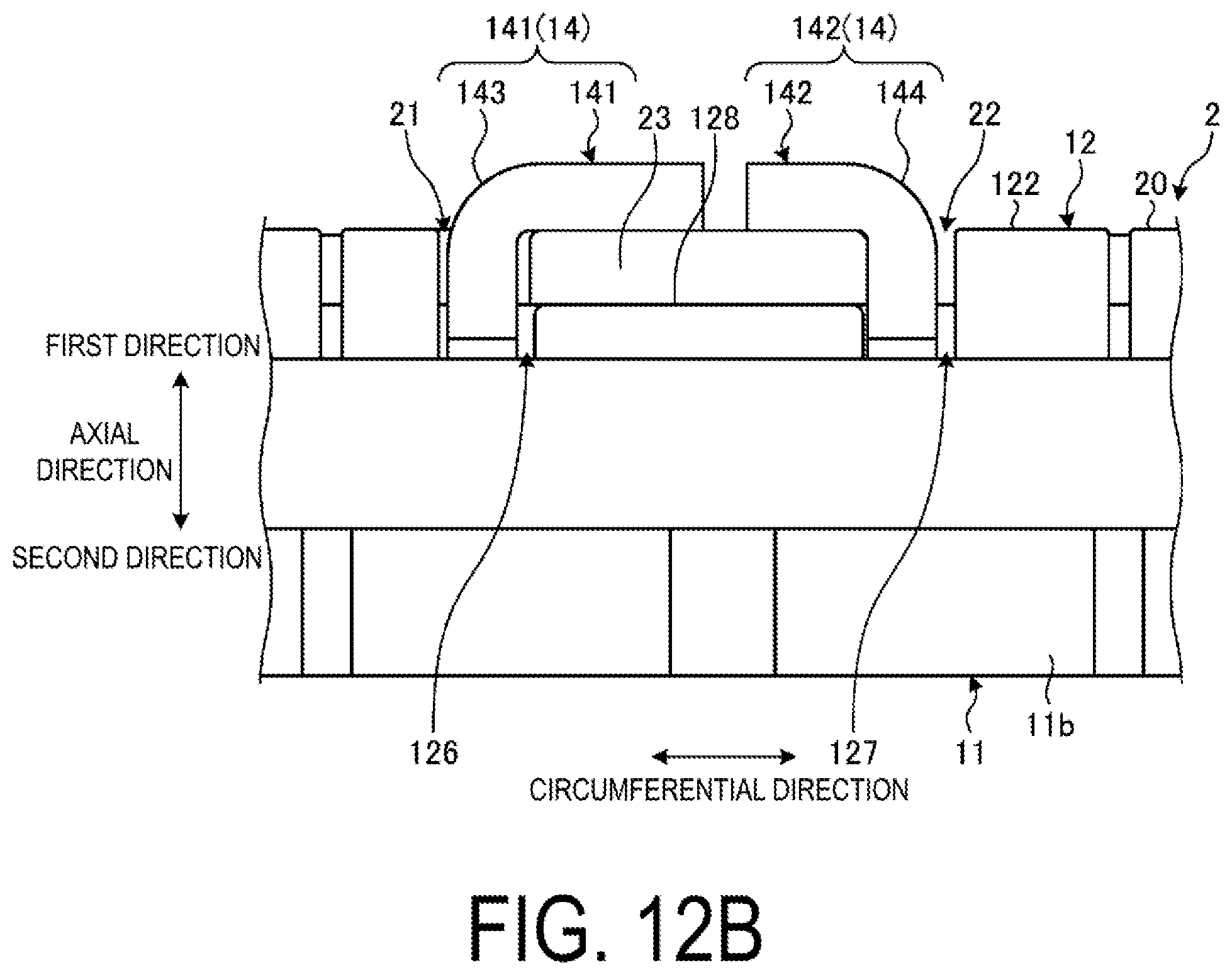 Patent US12592600 Figure 14 – Motor