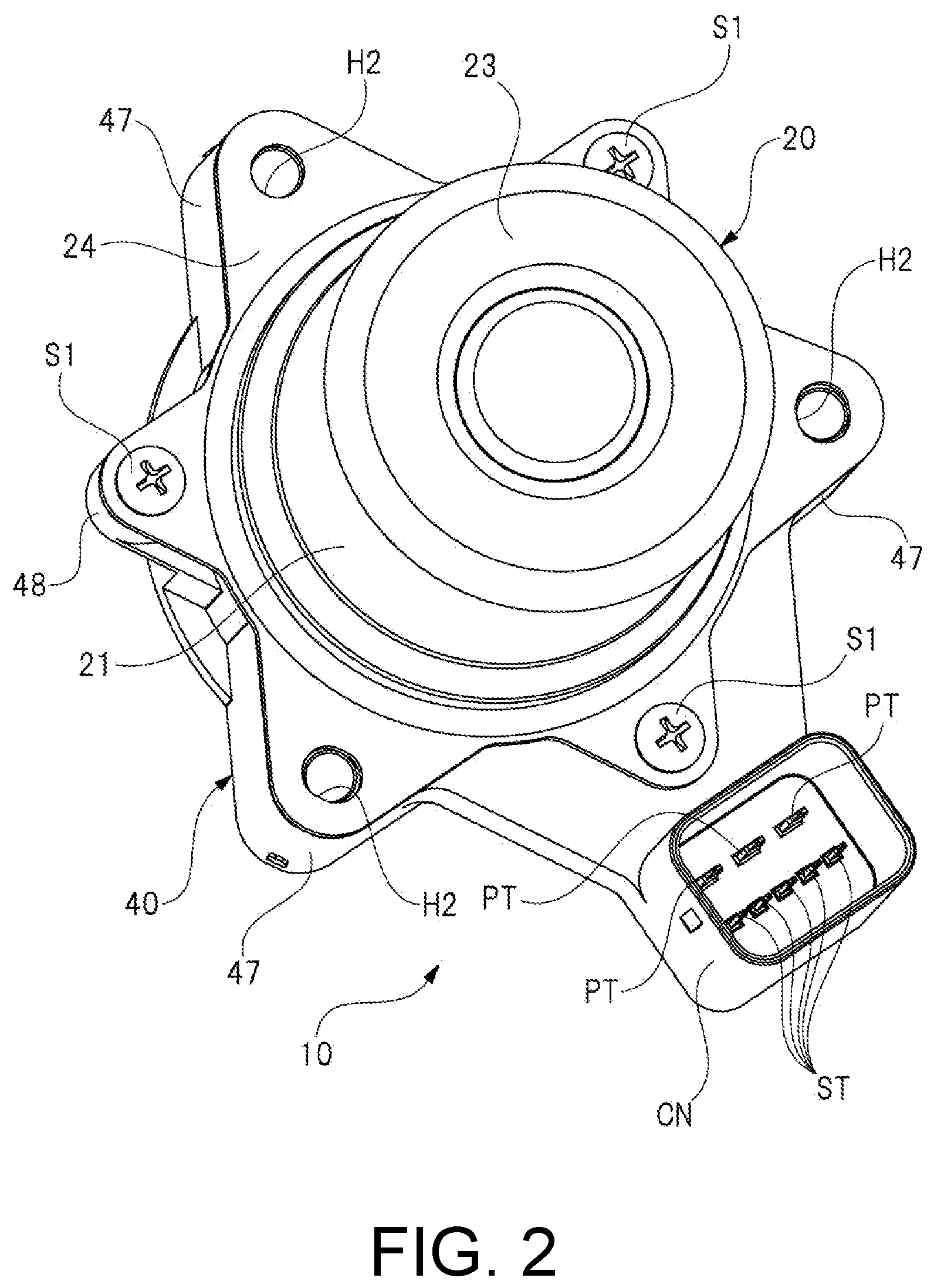 Patent US12592601 Figure 2 – Motor device