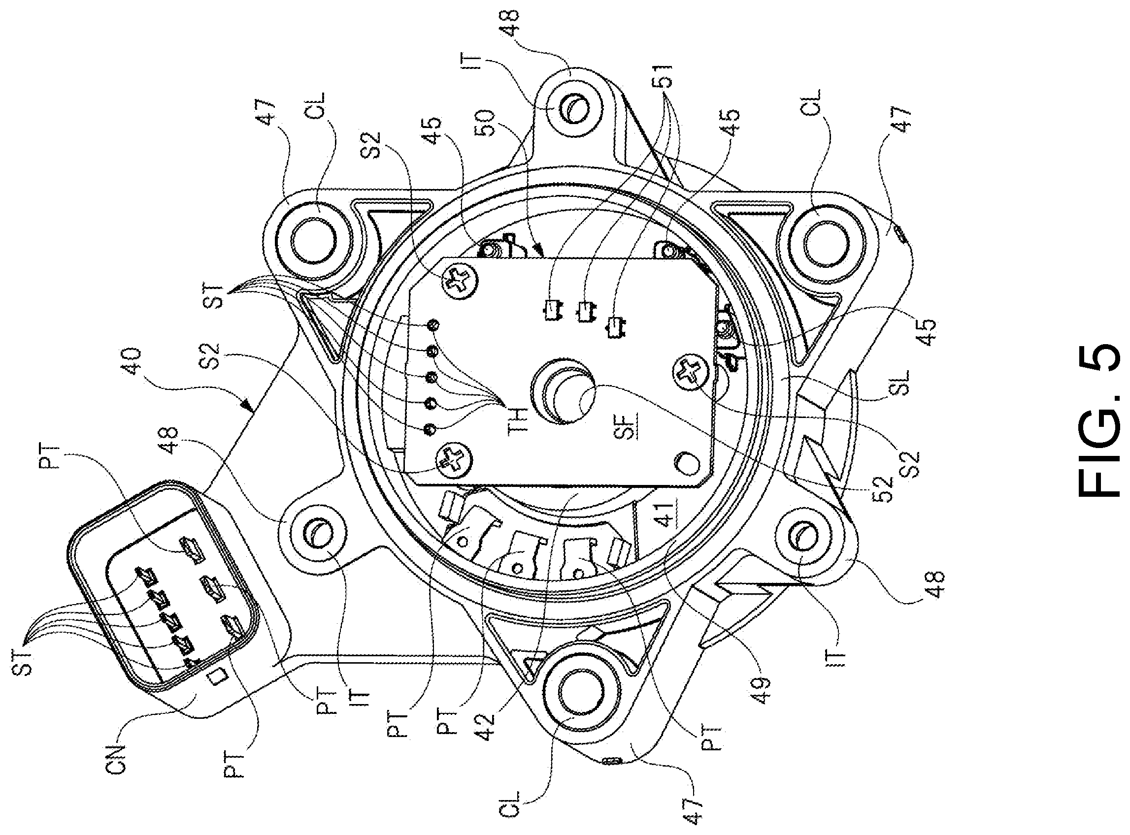 Patent US12592601 Figure 5 – Motor device