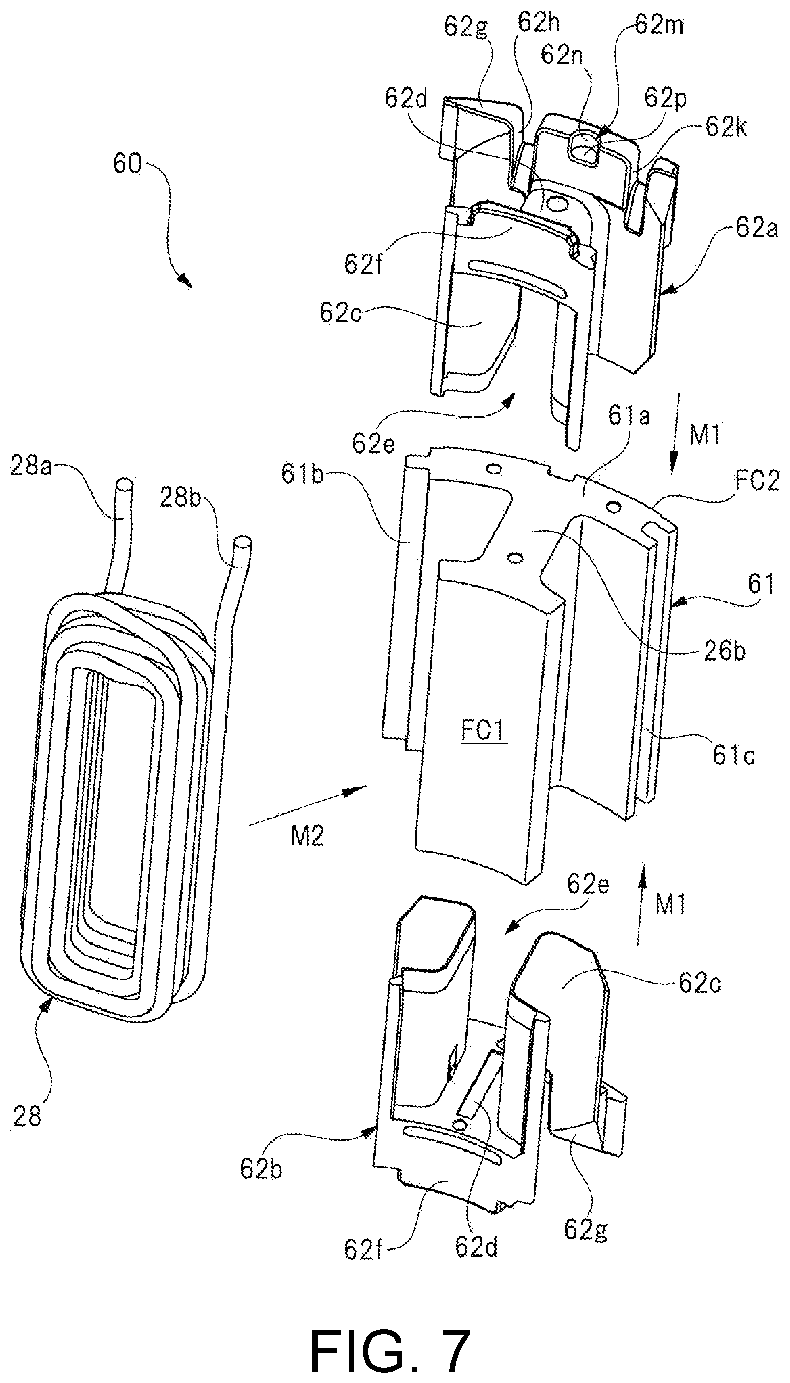 Patent US12592601 Figure 7 – Motor device