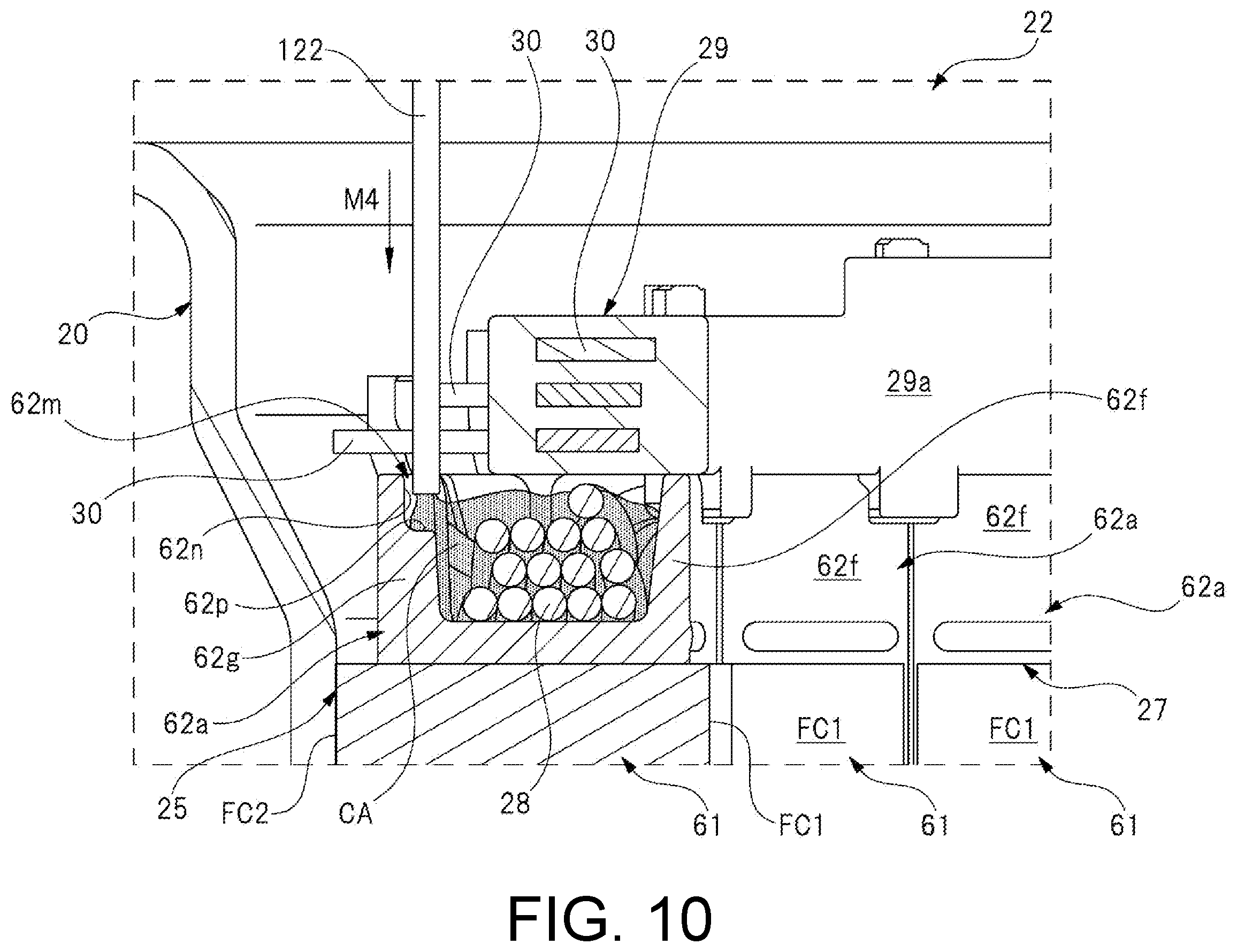 Patent US12592601 Figure 10 – Motor device