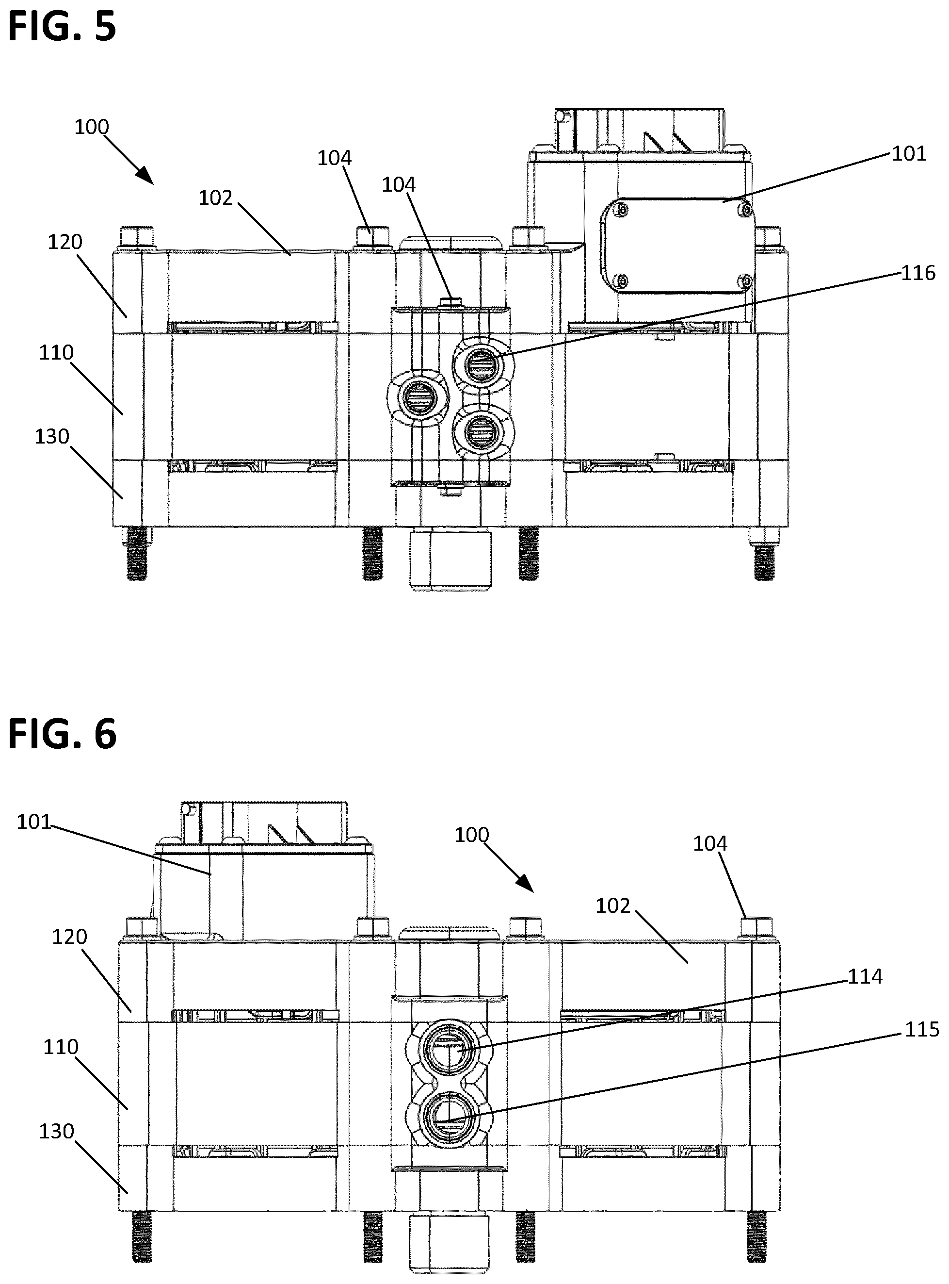 Patent US12592606 Figure 3 – Axial flux motor with air cooling system