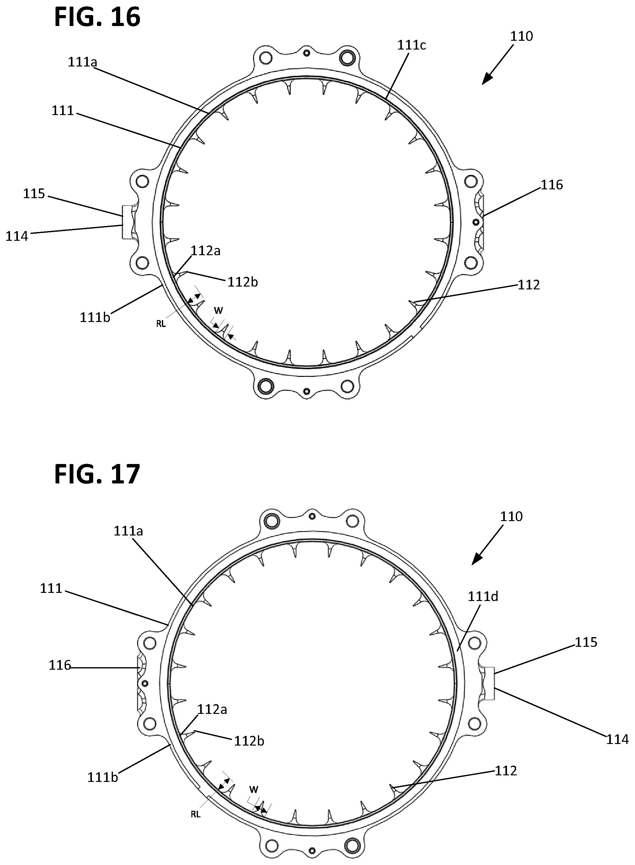 Patent US12592606 Figure 11 – Axial flux motor with air cooling system