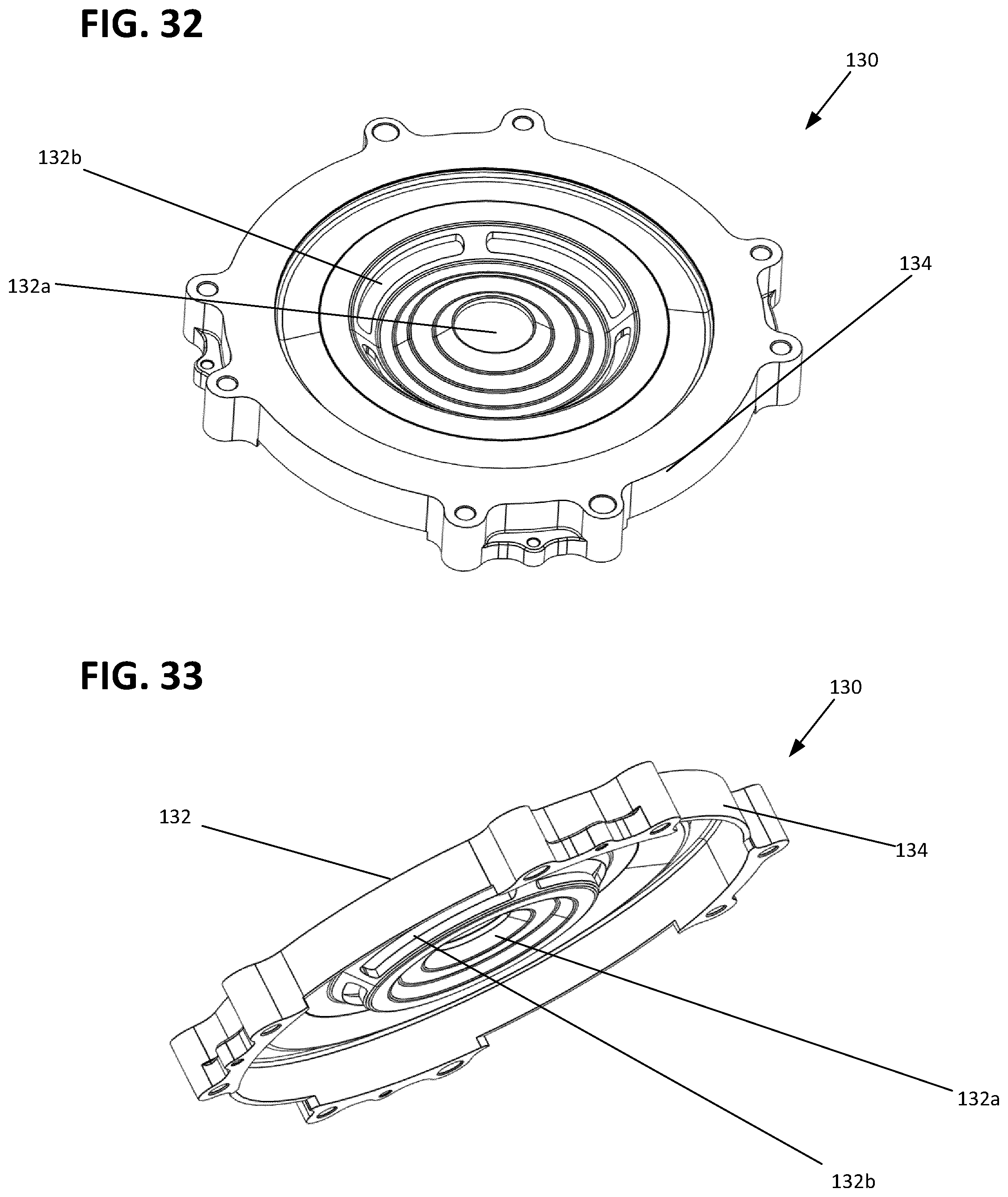 Patent US12592606 Figure 19 – Axial flux motor with air cooling system