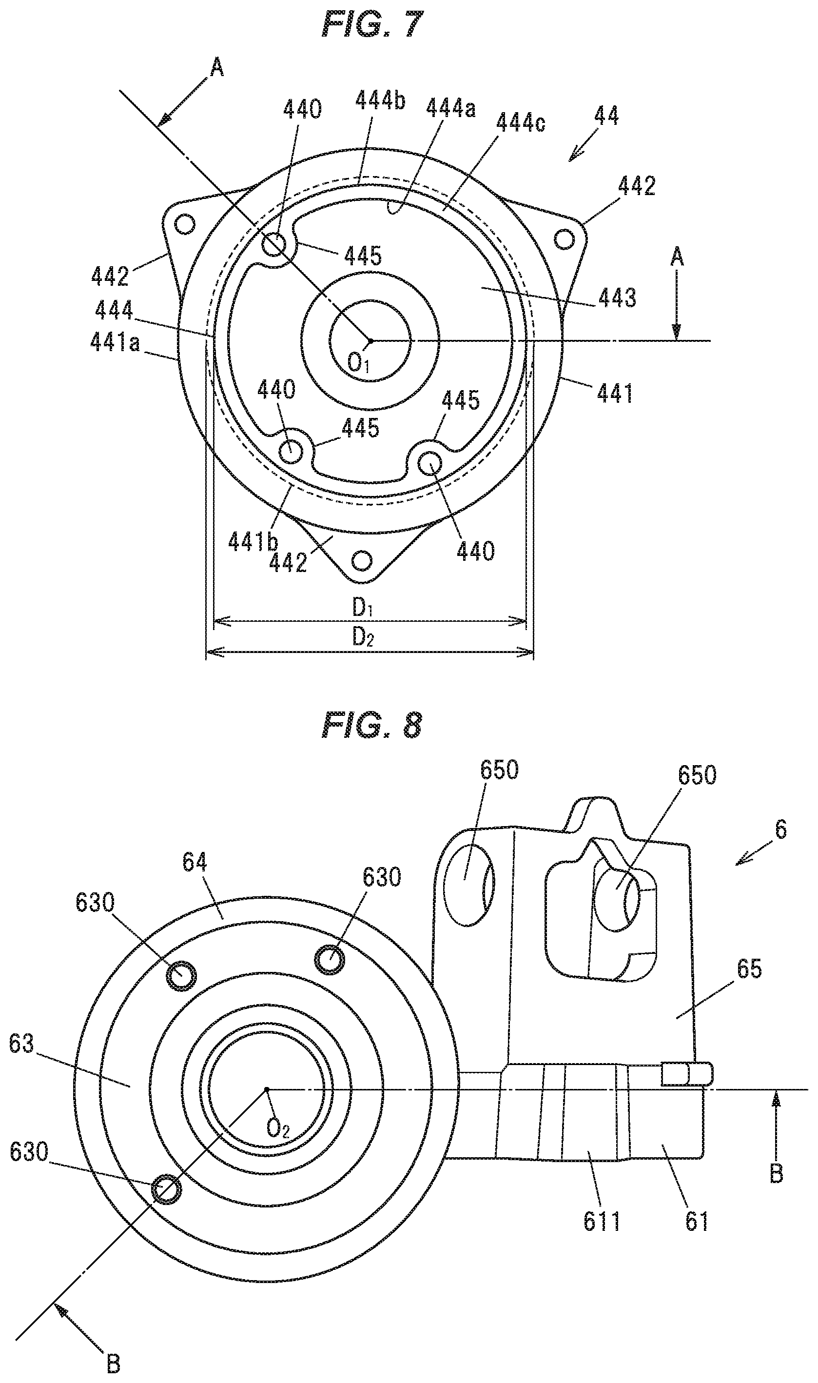 Patent US12592608 Figure 6 – Motor unit and vehicle steering device