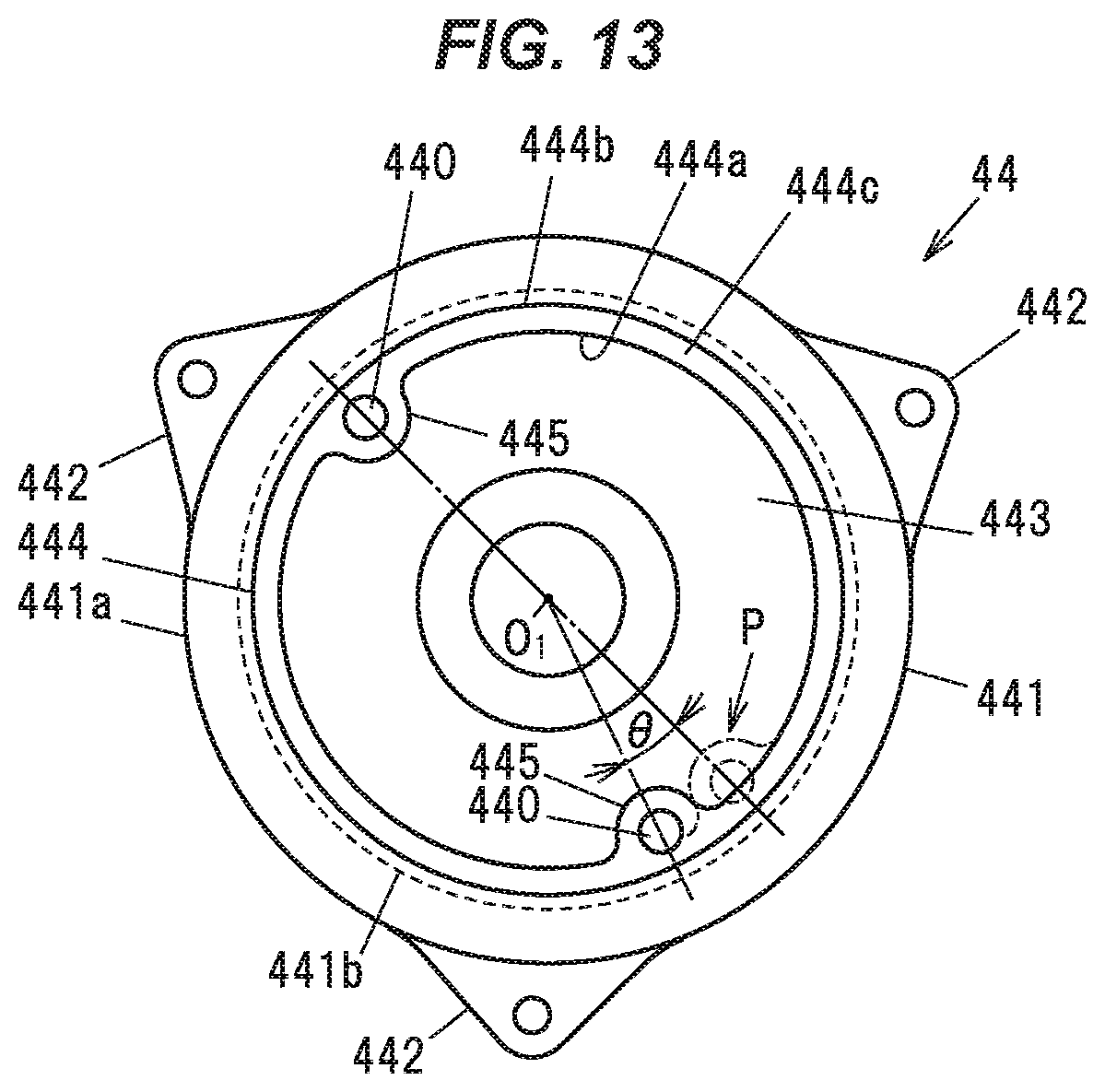 Patent US12592608 Figure 11 – Motor unit and vehicle steering device