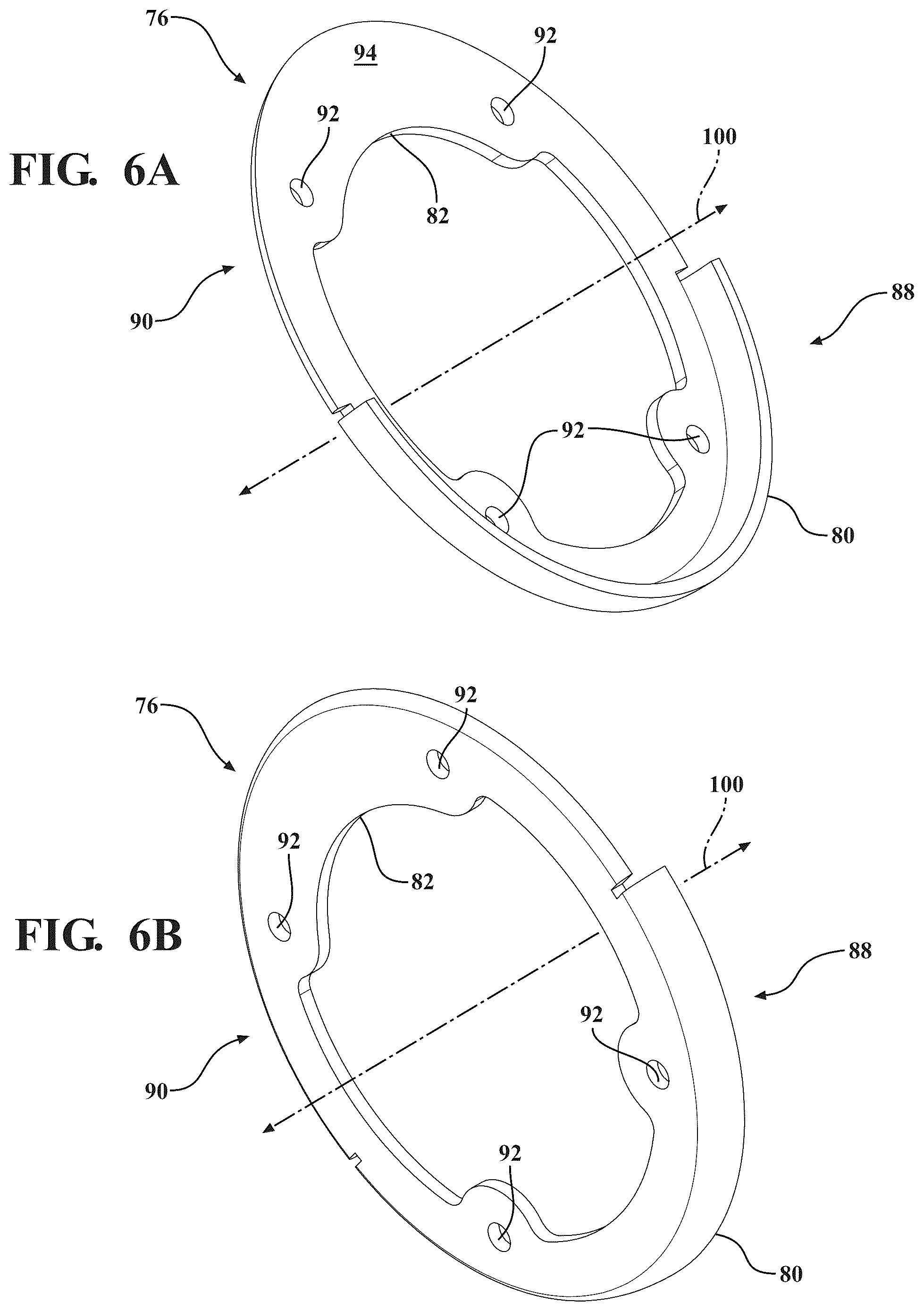 Patent US12592611 Figure 6 – Rotor endplate for permanent magnet motor, rotor assembly with endplates, motor with rotor endplates, and electric compressor with motor having endplates