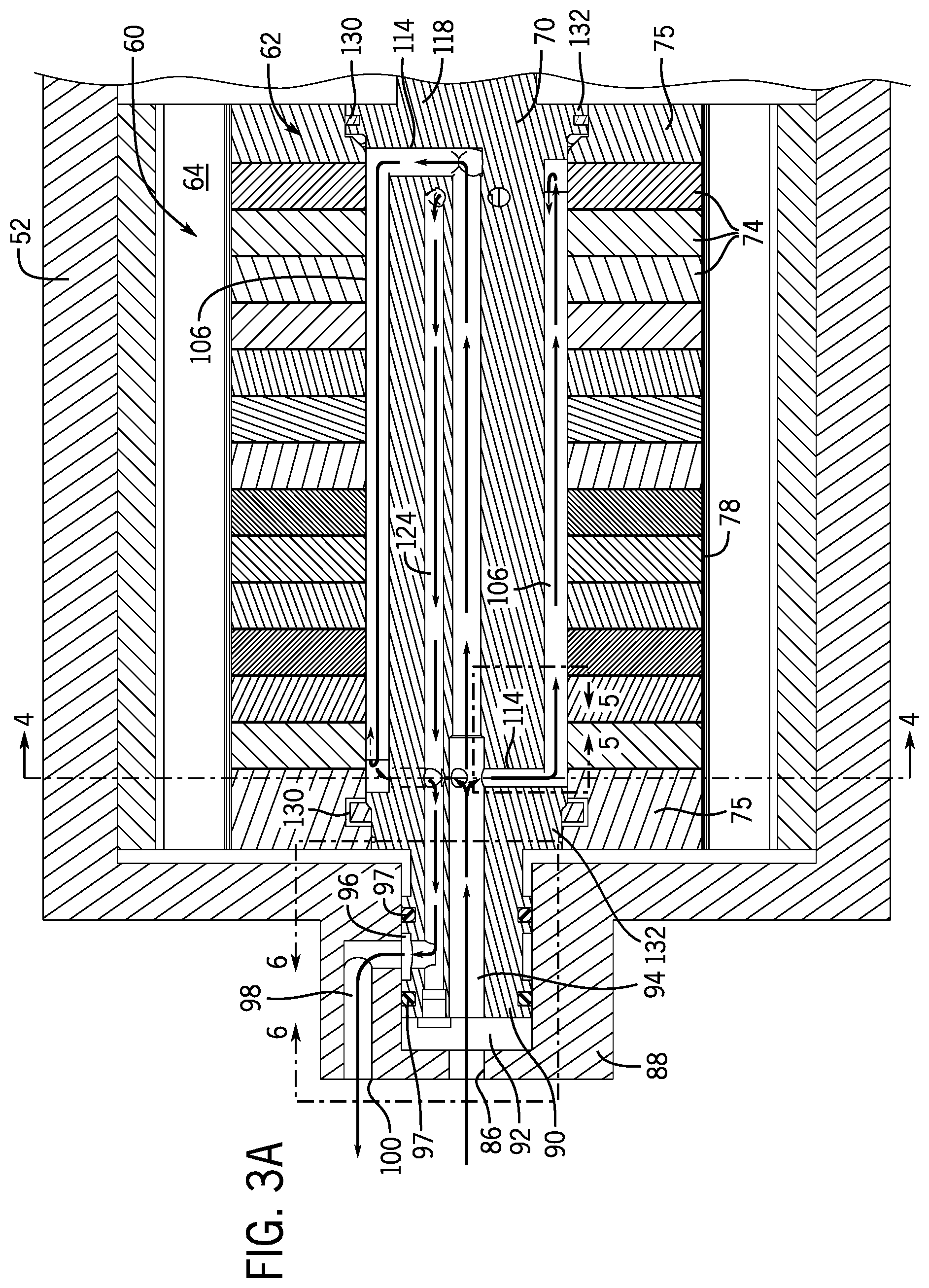 Patent US12592613 Figure 4 – Closed-circuit rotor cooling arrangement and electric machine having same