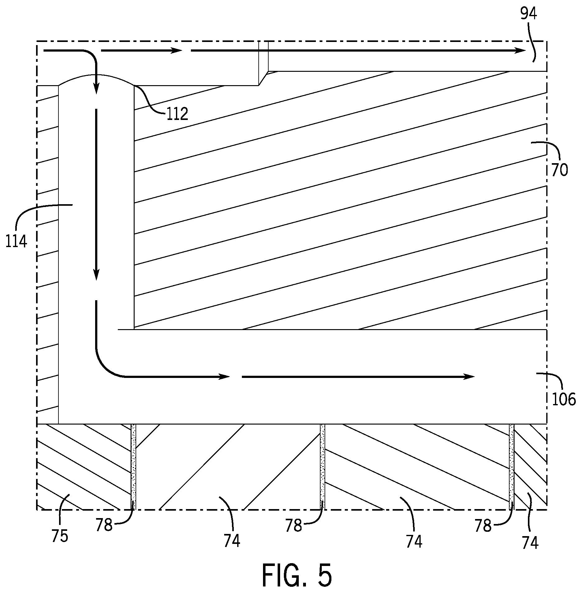 Patent US12592613 Figure 6 – Closed-circuit rotor cooling arrangement and electric machine having same