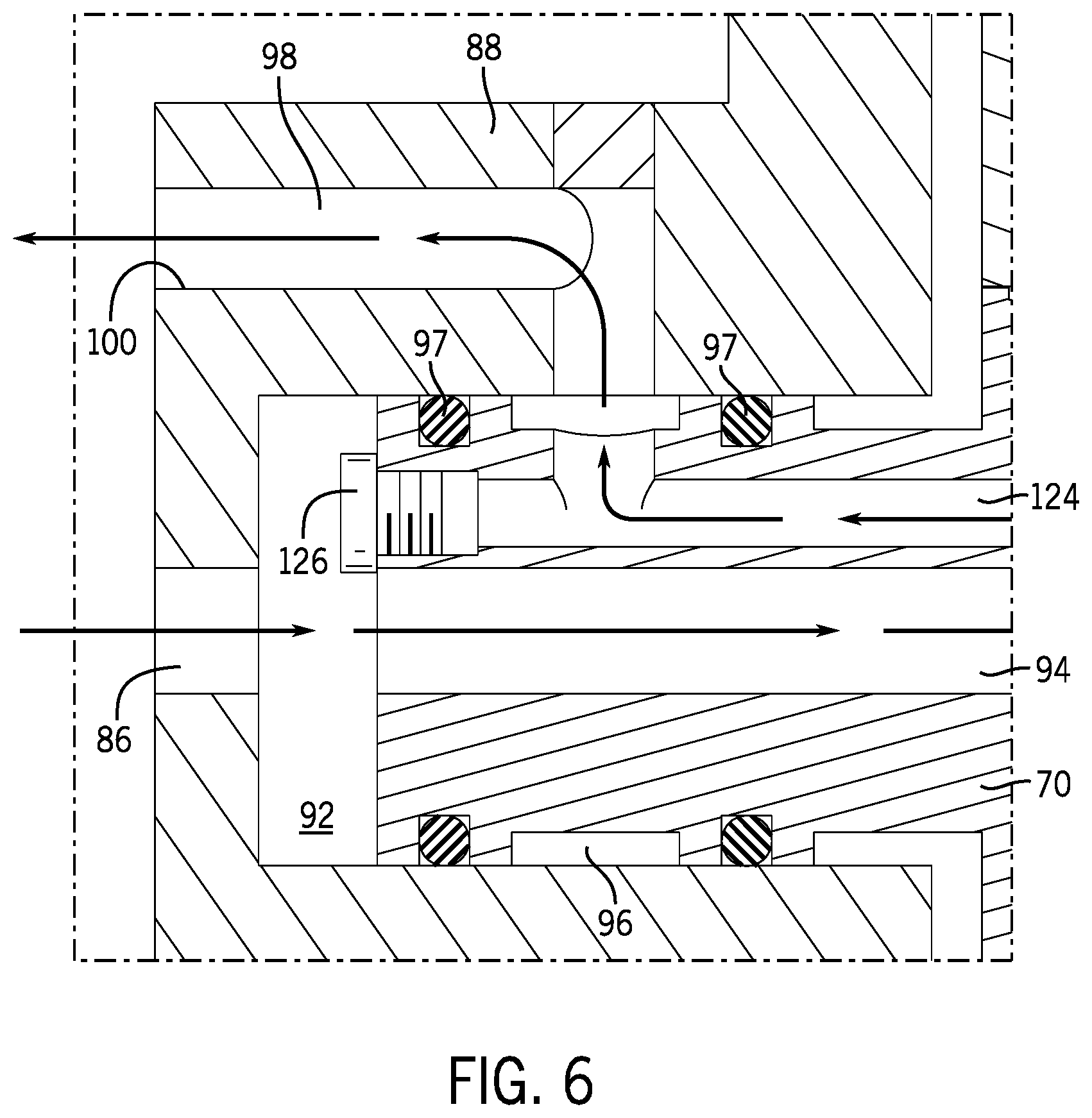 Patent US12592613 Figure 7 – Closed-circuit rotor cooling arrangement and electric machine having same
