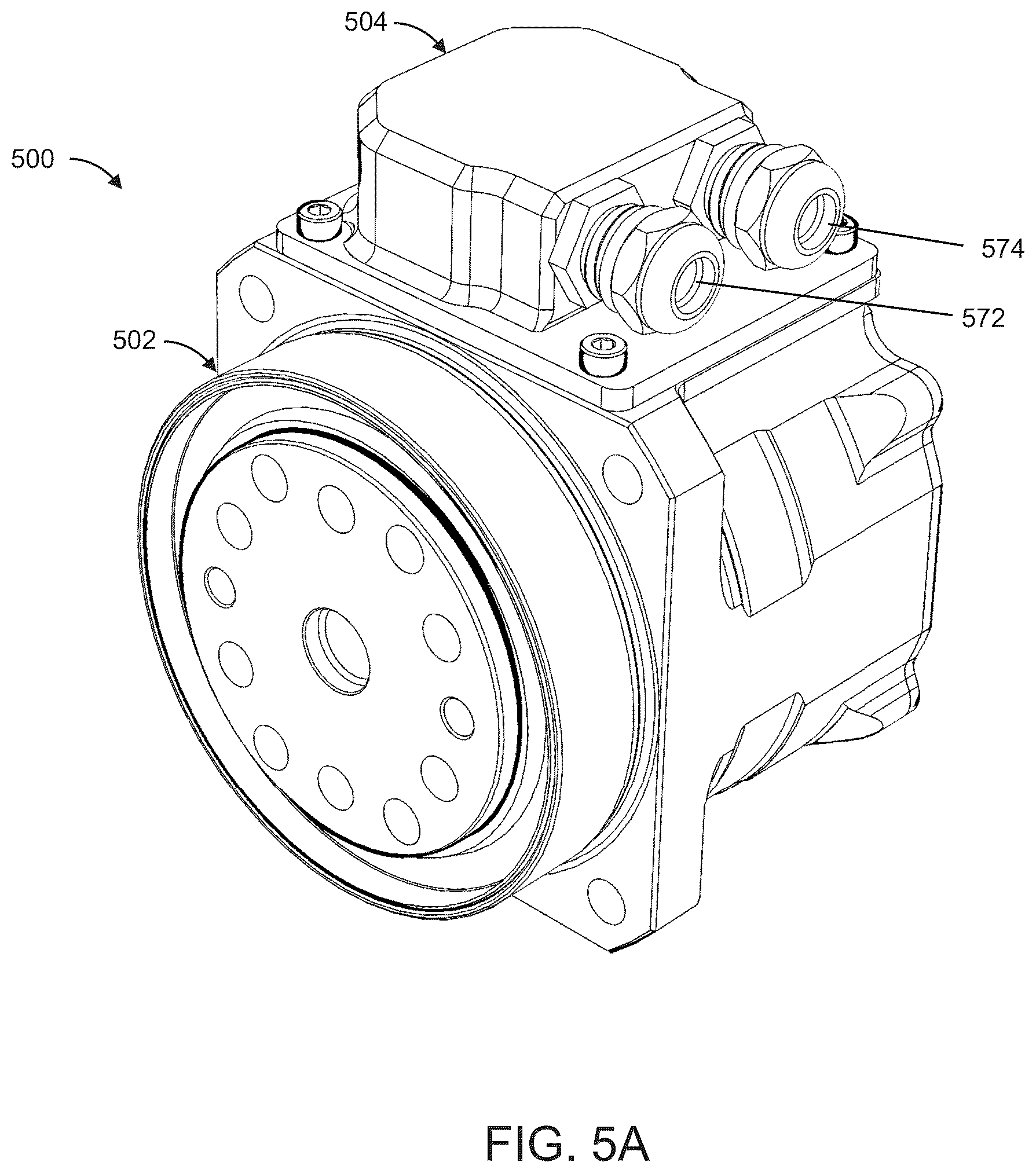 Patent US12592616 Figure 6 – Servo actuator with electromagnetic interference shielding