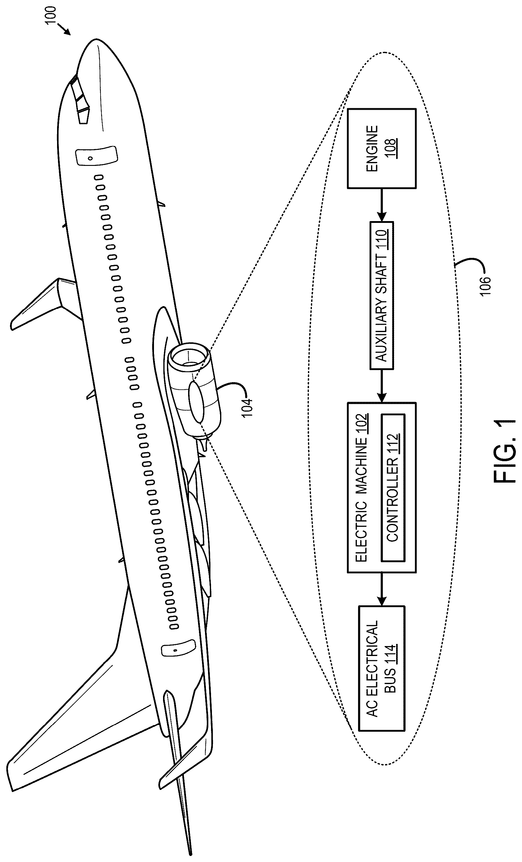 Patent US12592622 Figure 1 – Transverse flux asynchronous electric machine