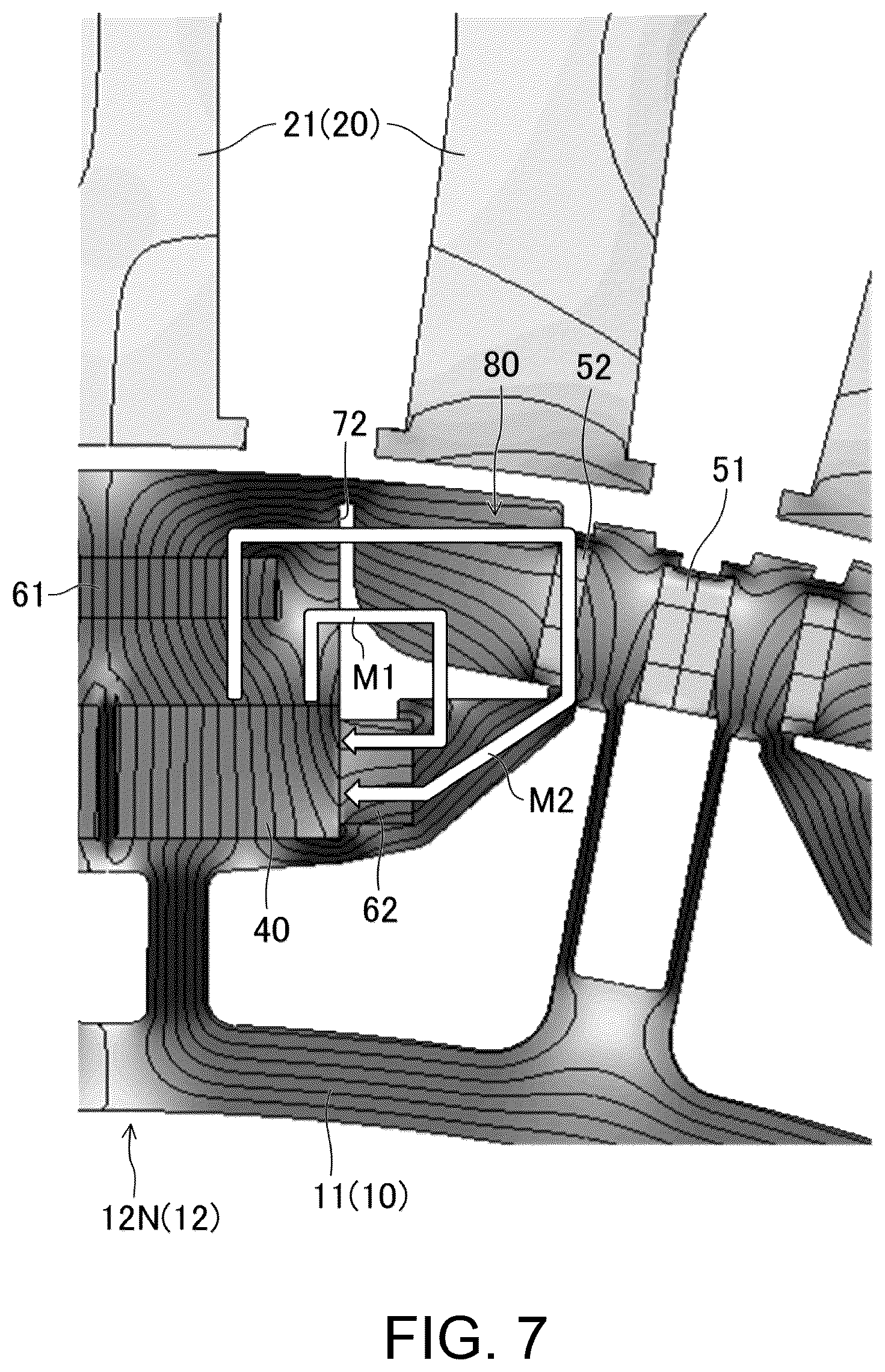 Patent US12592623 Figure 6 – Rotor structure of rotary electric machine