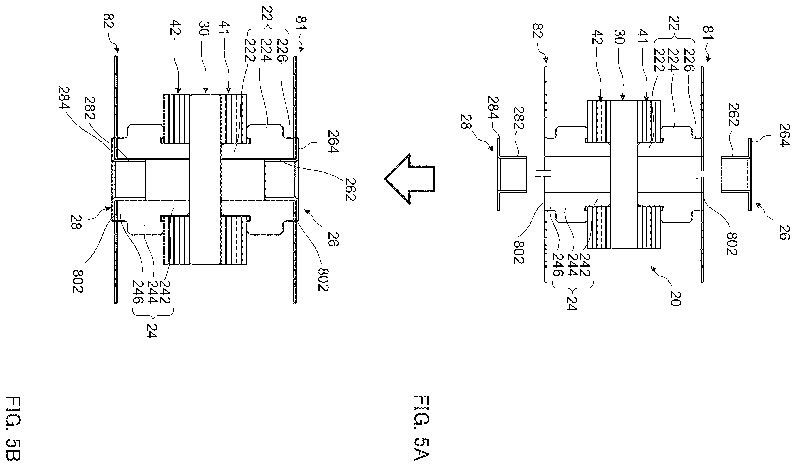 Patent US12592624 Figure 5 – Vibration actuator with movable body and fixing body having magnetic cylindrical body outside coil with length