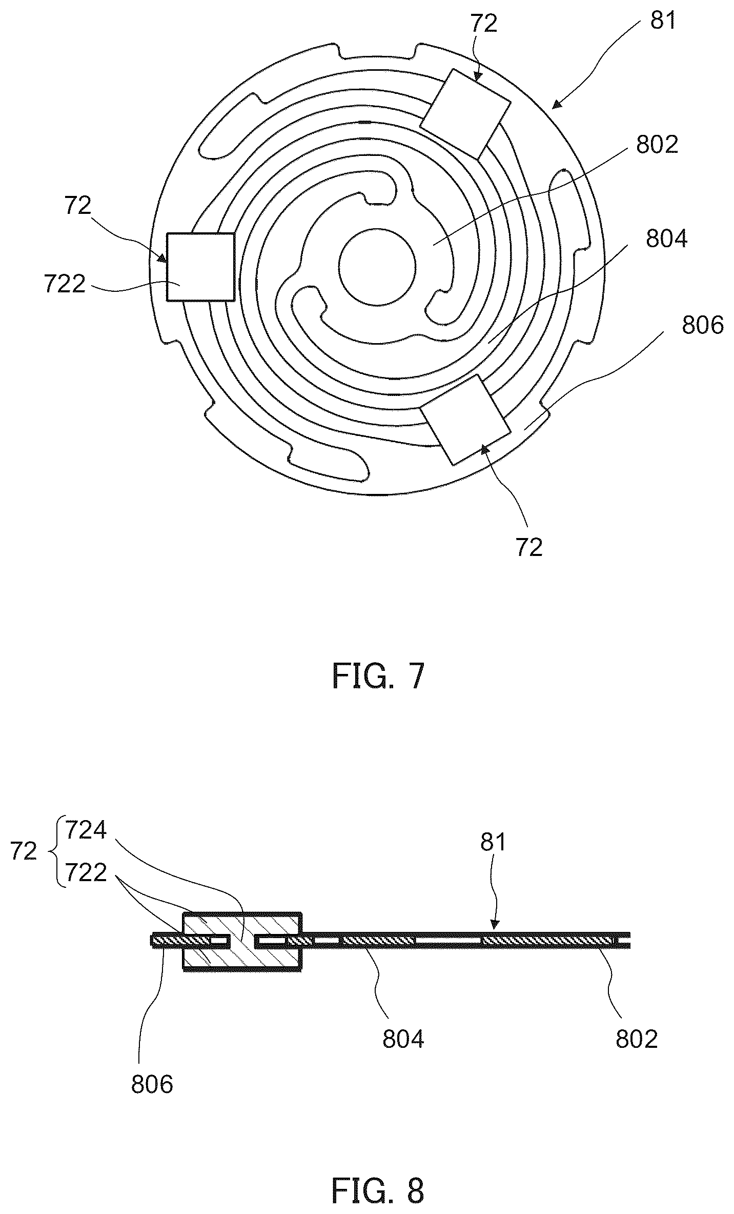 Patent US12592624 Figure 7 – Vibration actuator with movable body and fixing body having magnetic cylindrical body outside coil with length