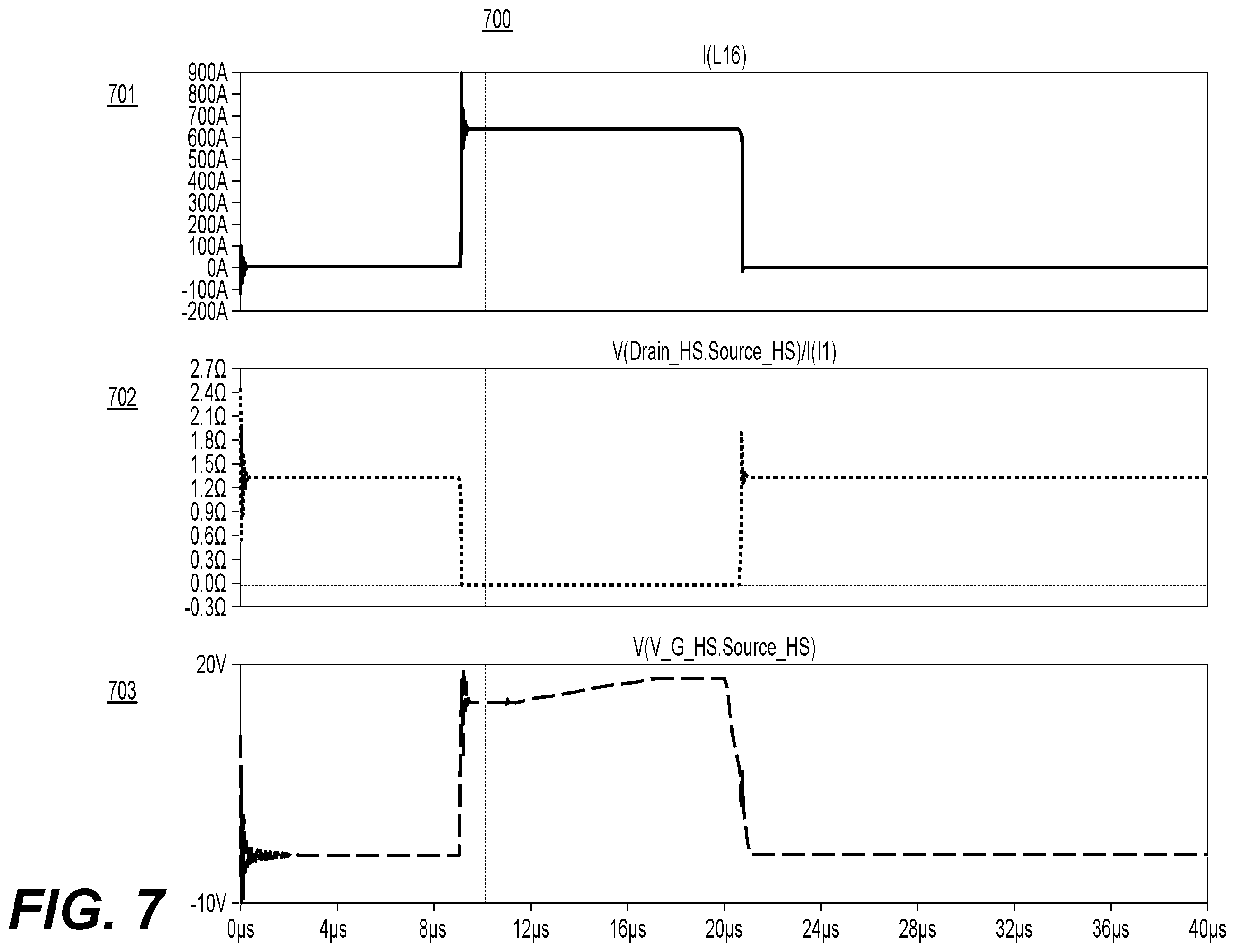 Patent US12592627 Figure 7 – Systems and methods for power switch control for inverter for electric vehicle