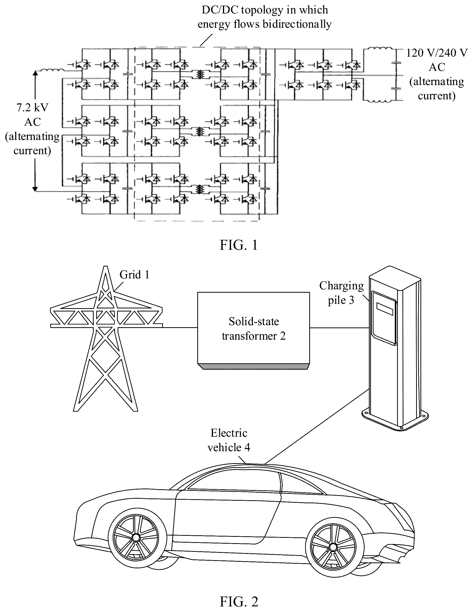 Patent US12592628 Figure 1 – Solid-state transformer and bus voltage equalization method for solid-state transformer